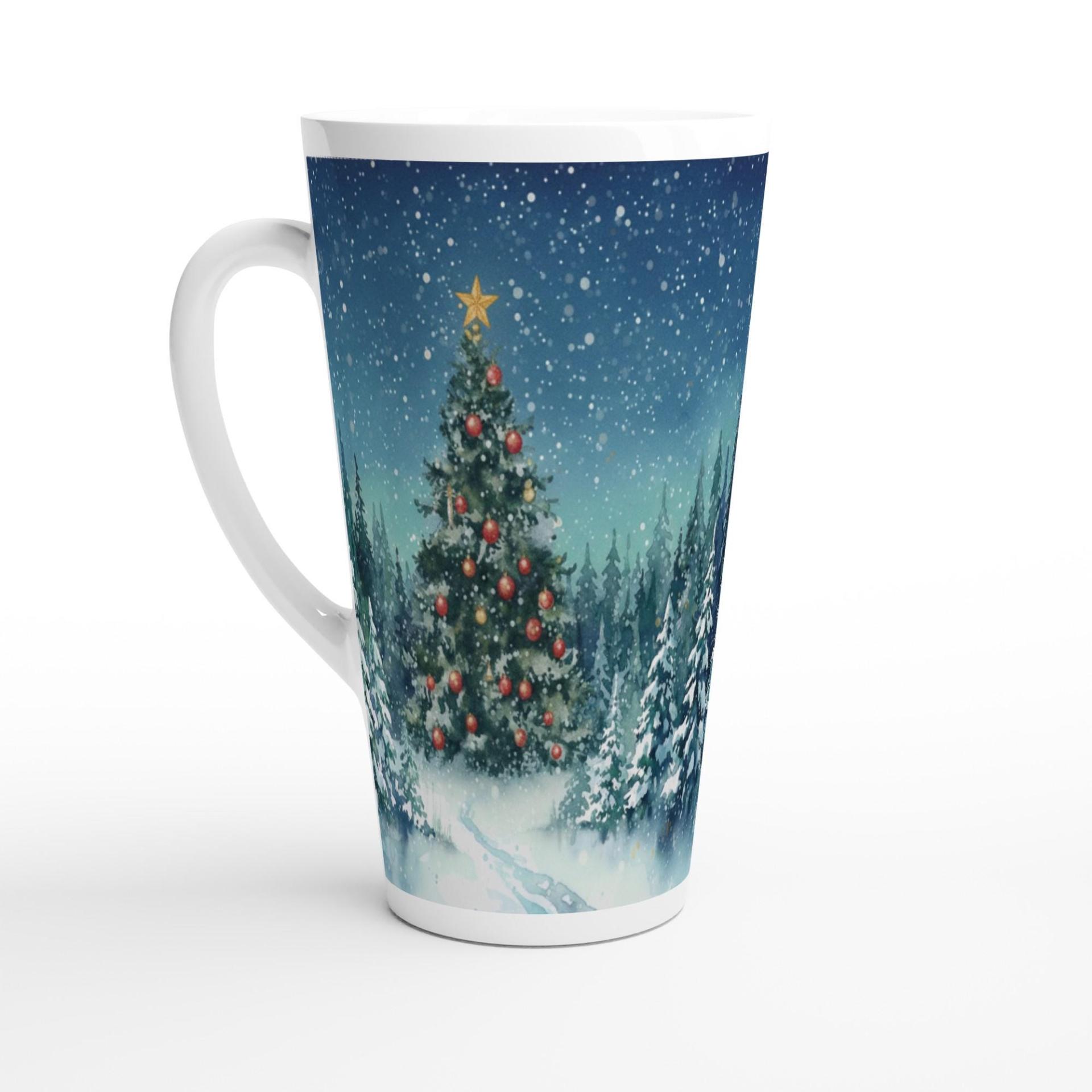Latte 17oz Ceramic Mug - Coffee or Tea Cup, Extra Tall