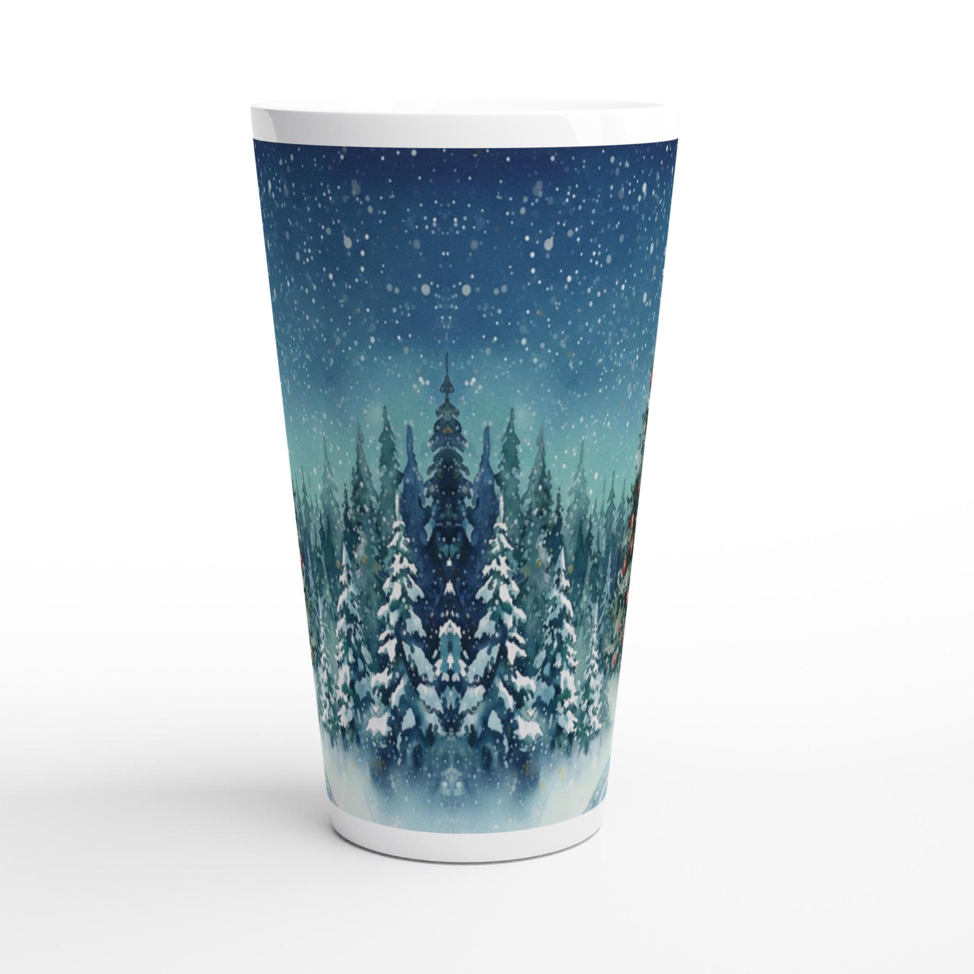 Latte 17oz Ceramic Mug - Coffee or Tea Cup, Extra Tall