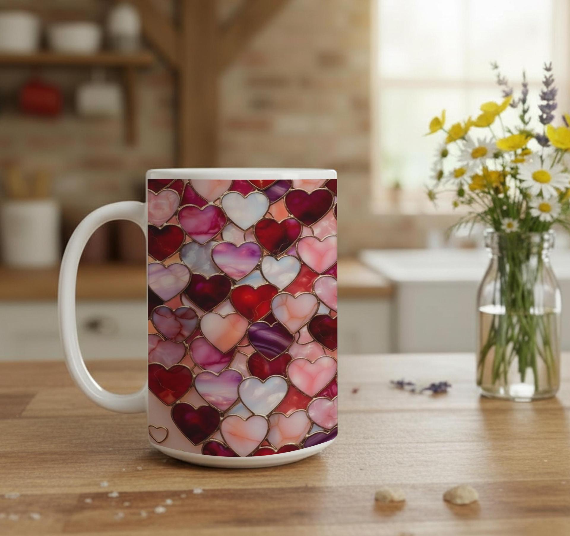 Cups Set -  Large and Small Ceramic Mugs