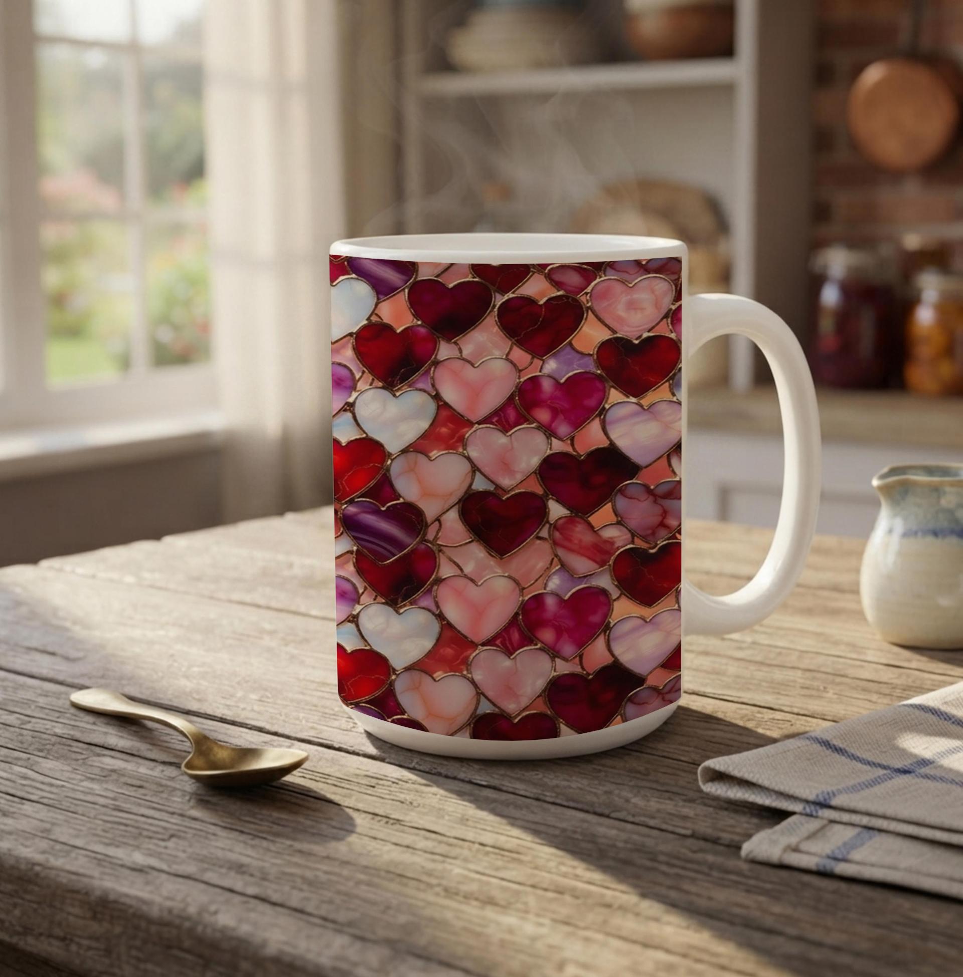 Cups Set -  Large and Small Ceramic Mugs