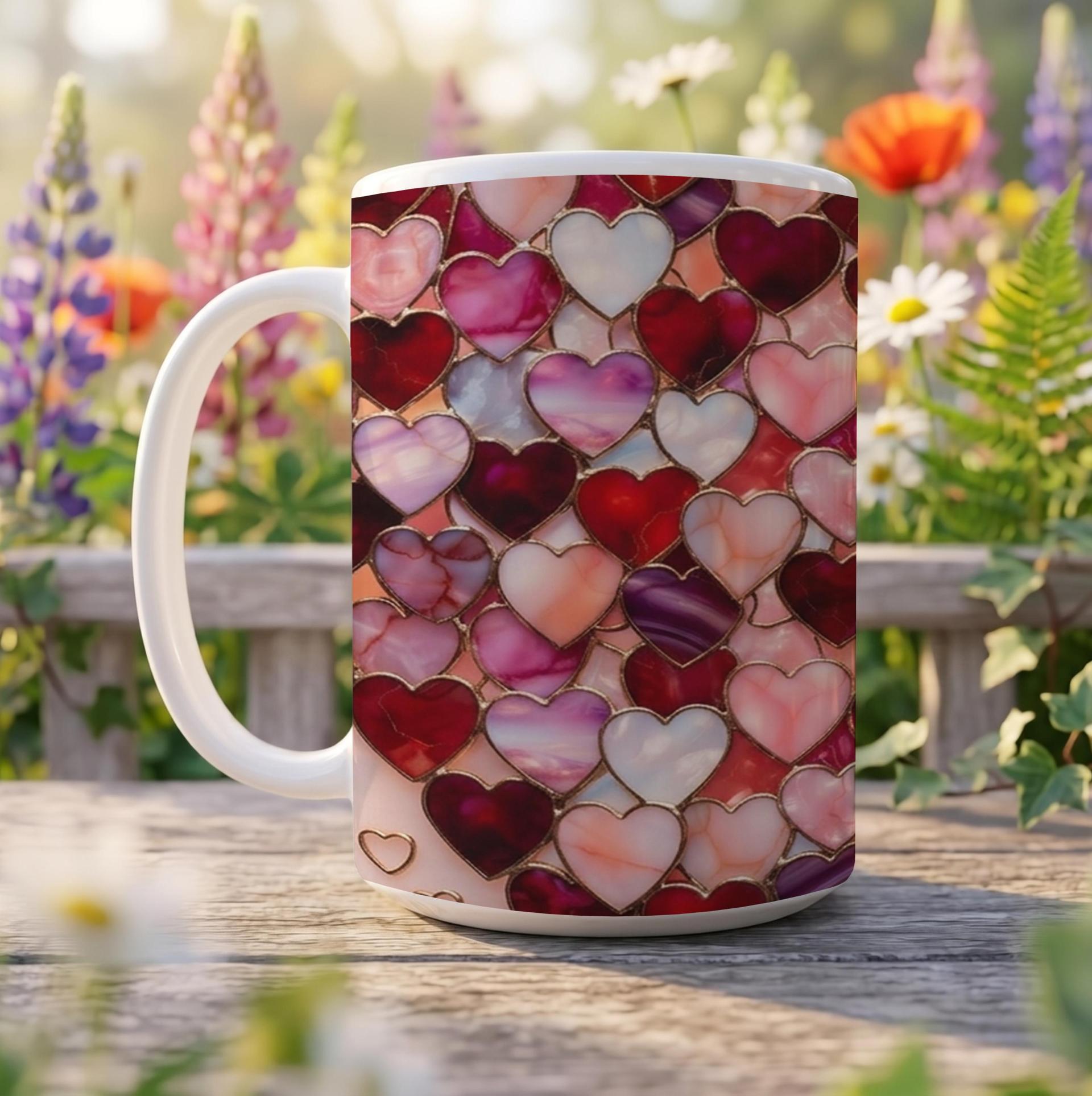 Cups Set -  Large and Small Ceramic Mugs