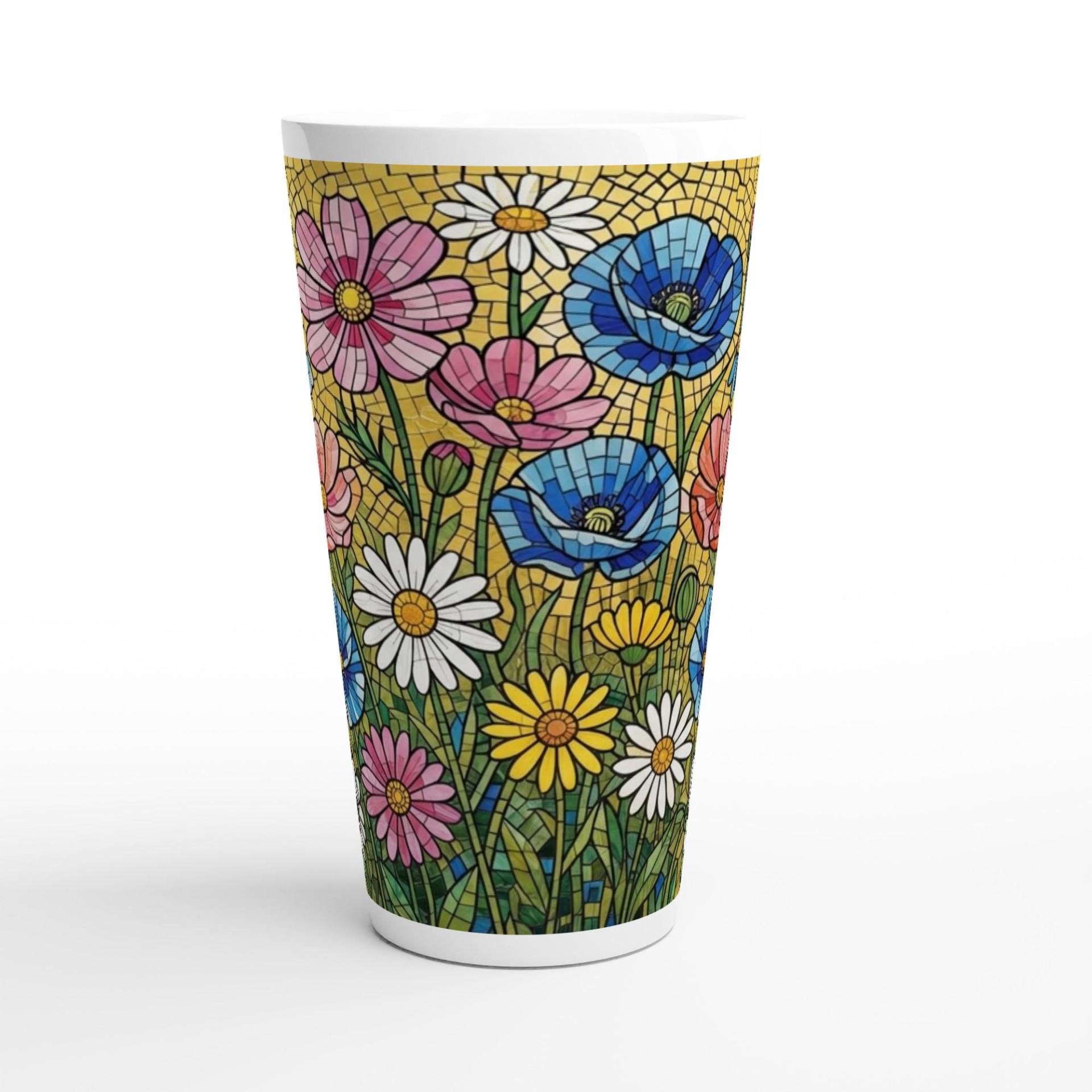 Latte 17oz Ceramic Mug - Coffee or Tea Cup, Extra Tall