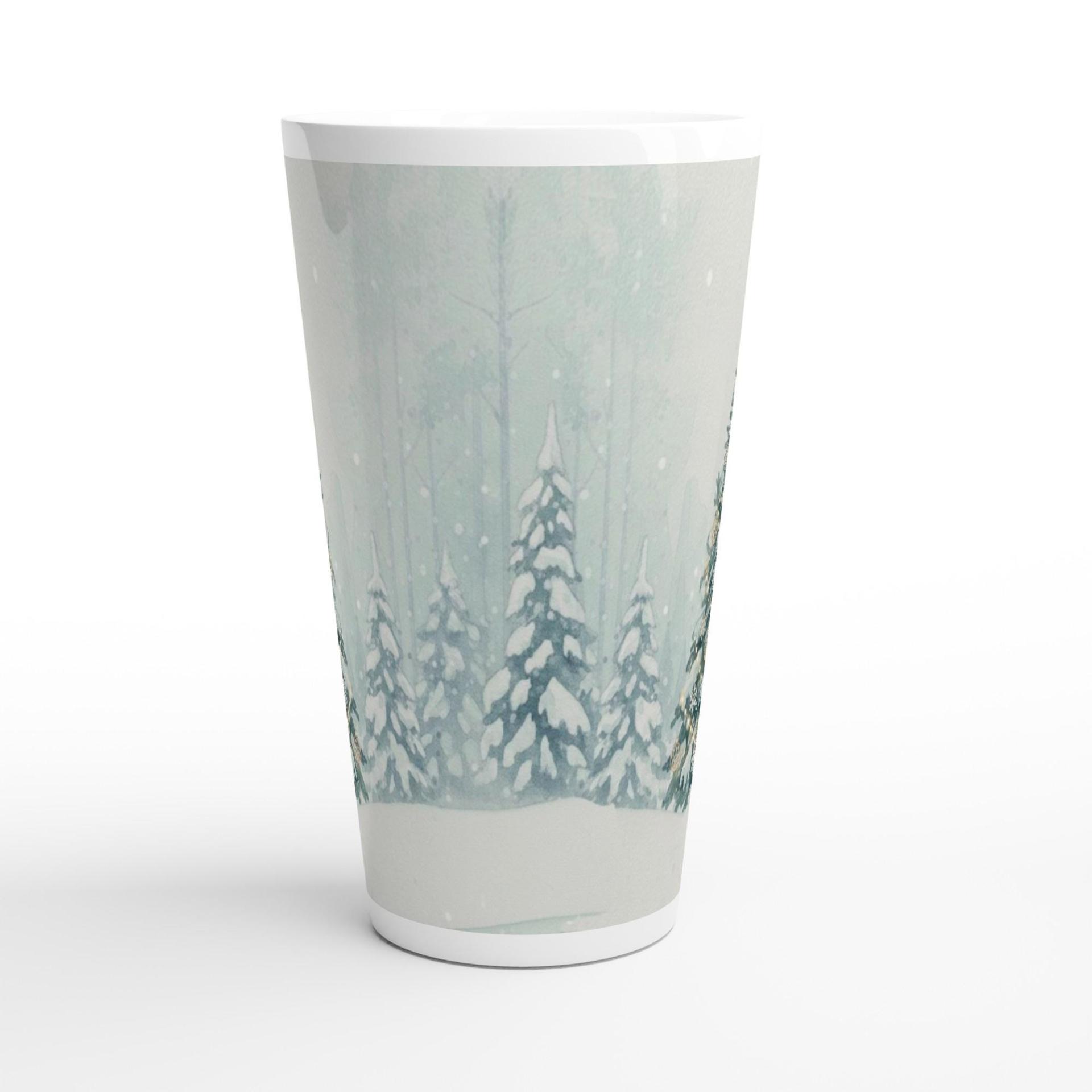 Latte 17oz Ceramic Mug - Coffee or Tea Cup, Extra Tall
