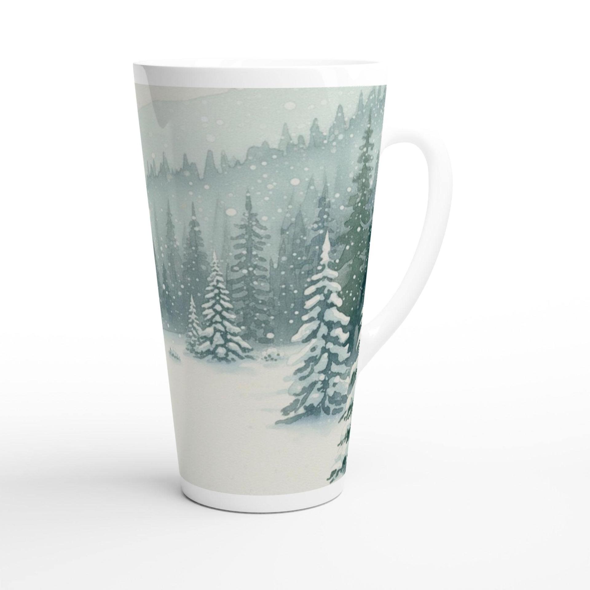 Latte 17oz Ceramic Mug - Coffee or Tea Cup, Extra Tall