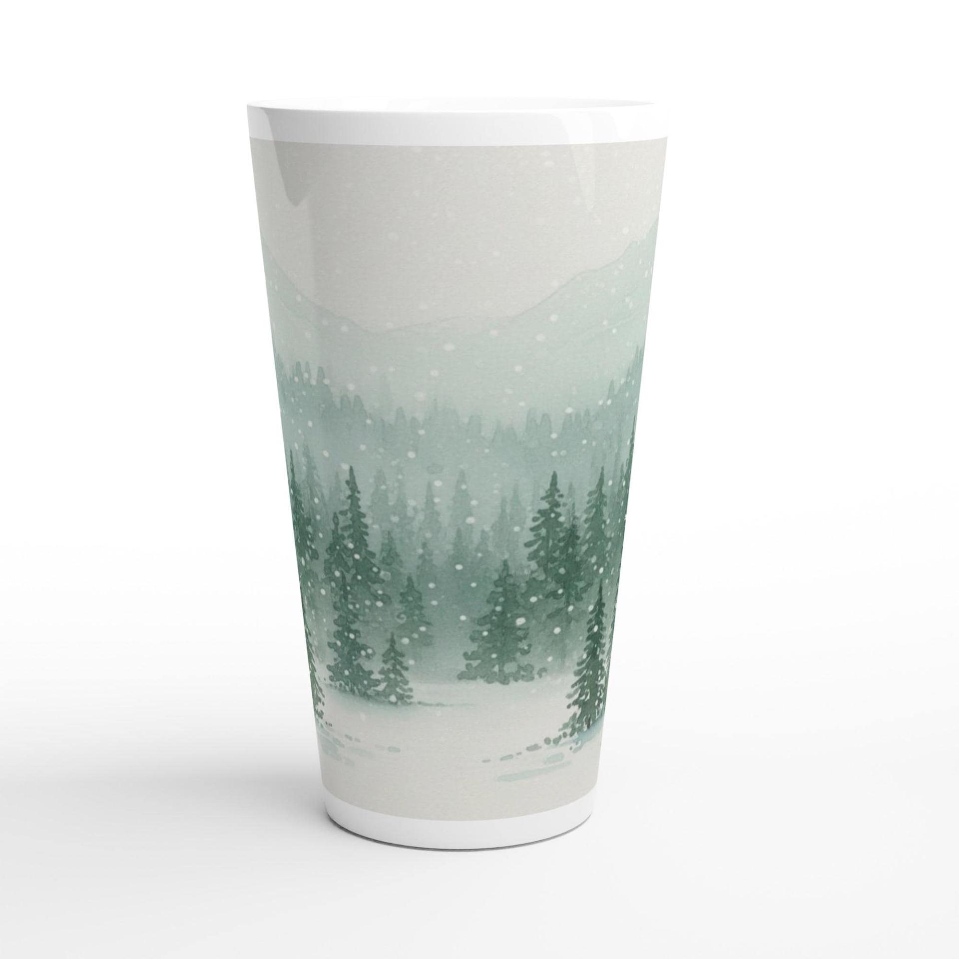 Latte 17oz Ceramic Mug - Coffee or Tea Cup, Extra Tall