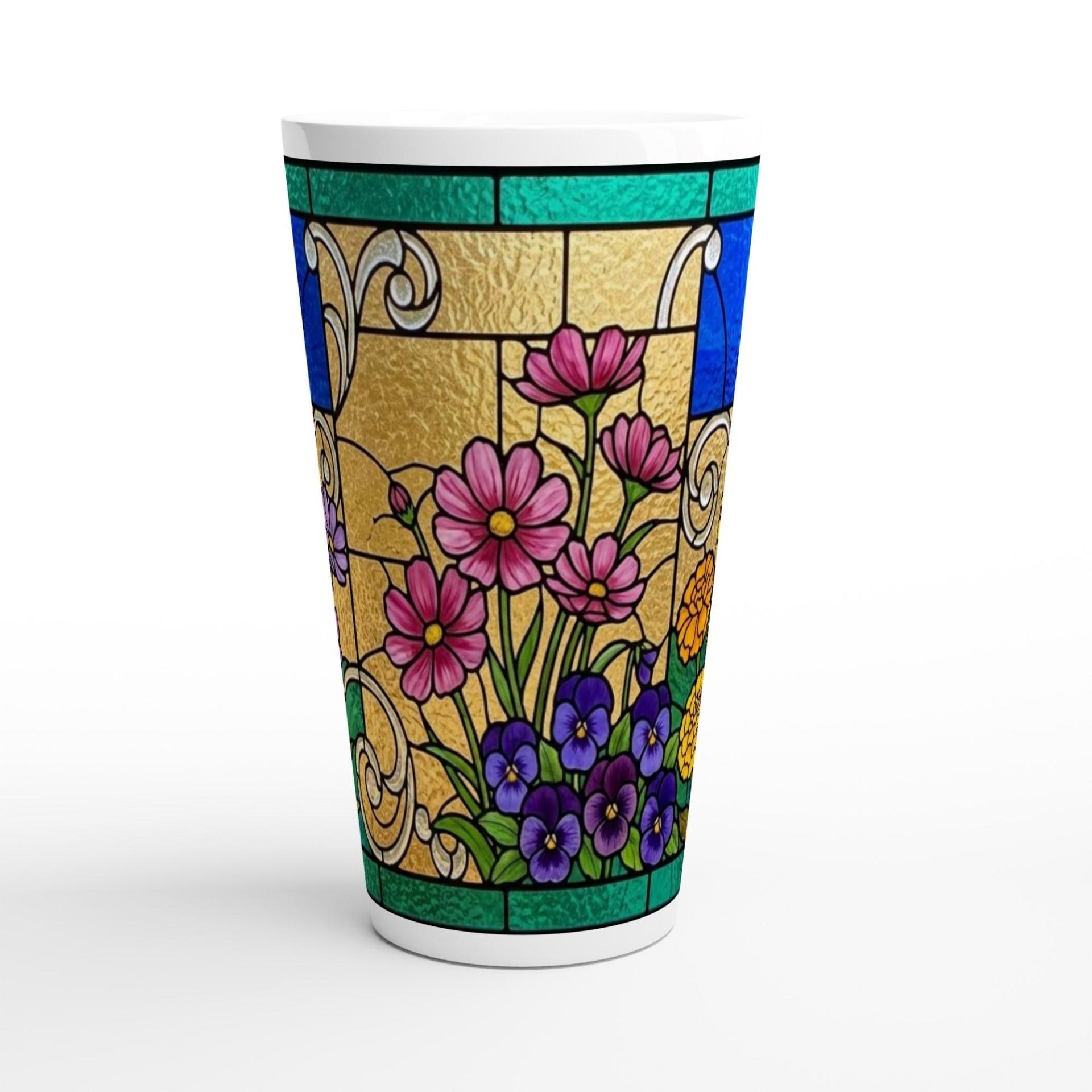 Latte 17oz Ceramic Mug - Coffee or Tea Cup, Extra Tall