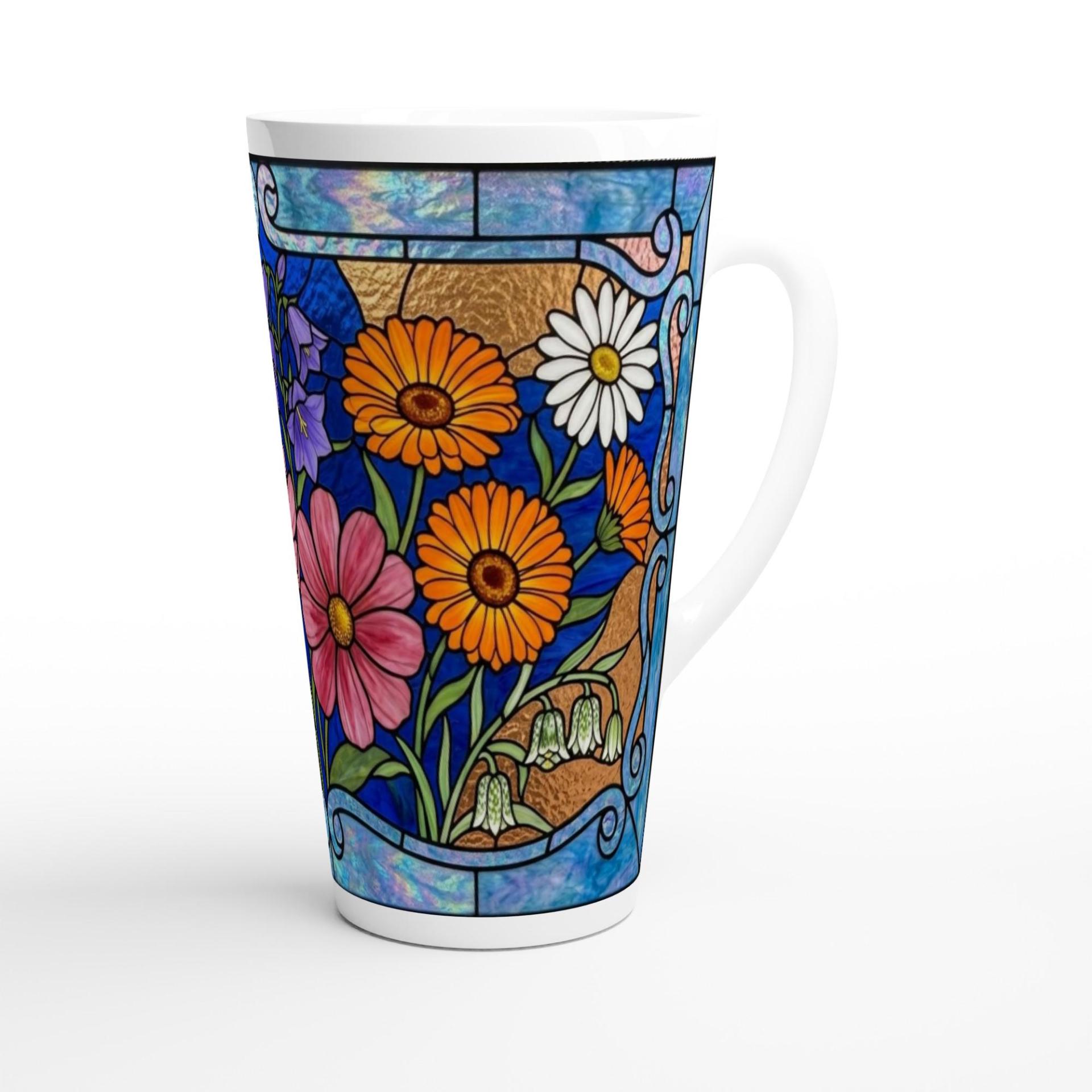 Latte 17oz Ceramic Mug - Coffee or Tea Cup, Extra Tall