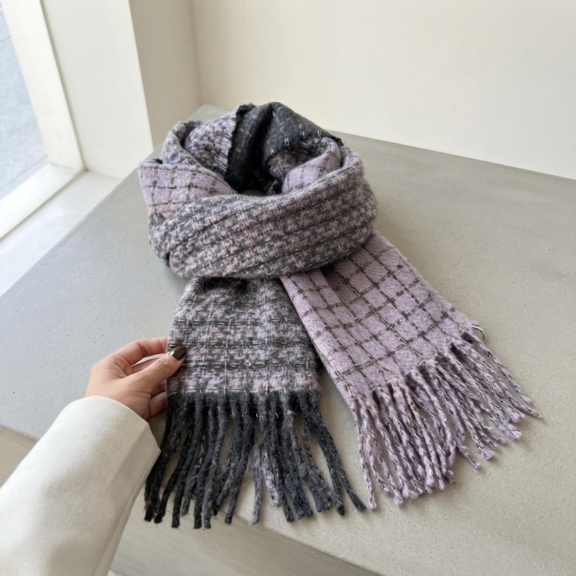 Multiple Colors, Thick Pashmina Shawl & Scarf for Women, Blanket Shawl, Wrap