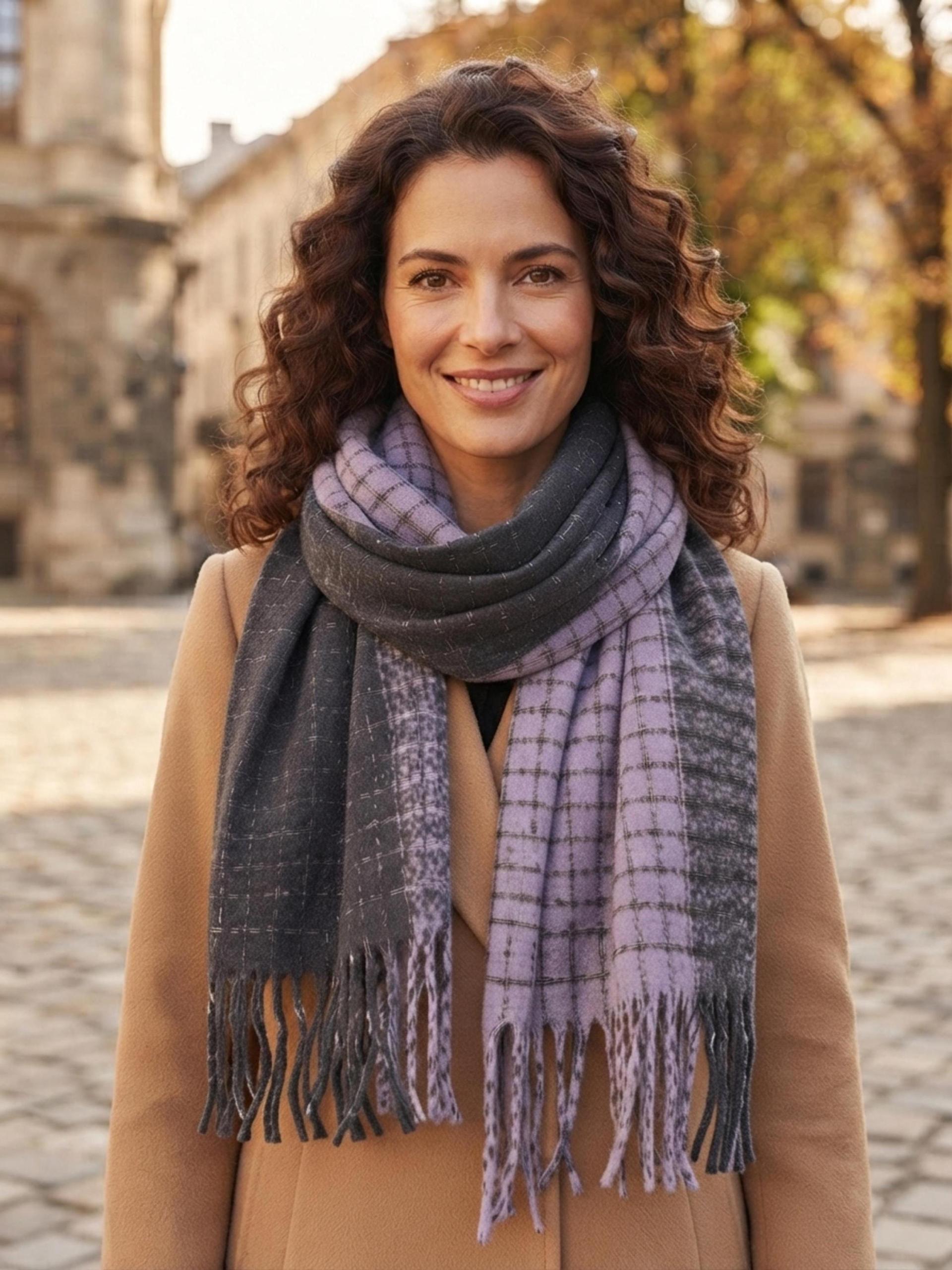 Multiple Colors, Thick Pashmina Shawl & Scarf for Women, Blanket Shawl, Wrap