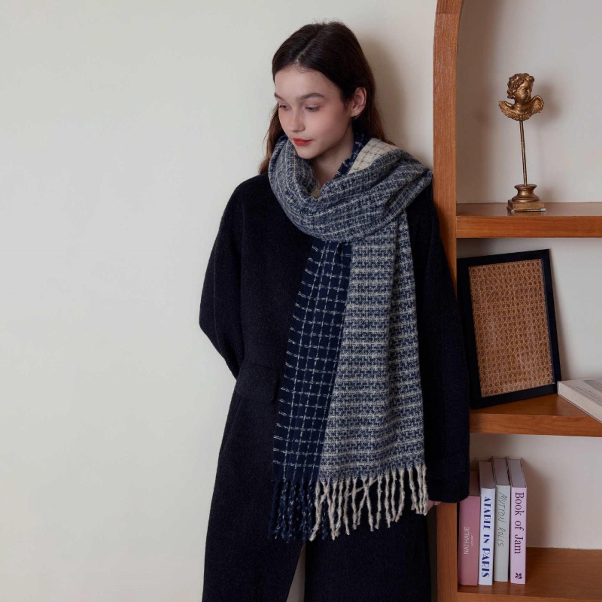 Multiple Colors, Thick Pashmina Shawl & Scarf for Women, Blanket Shawl, Wrap