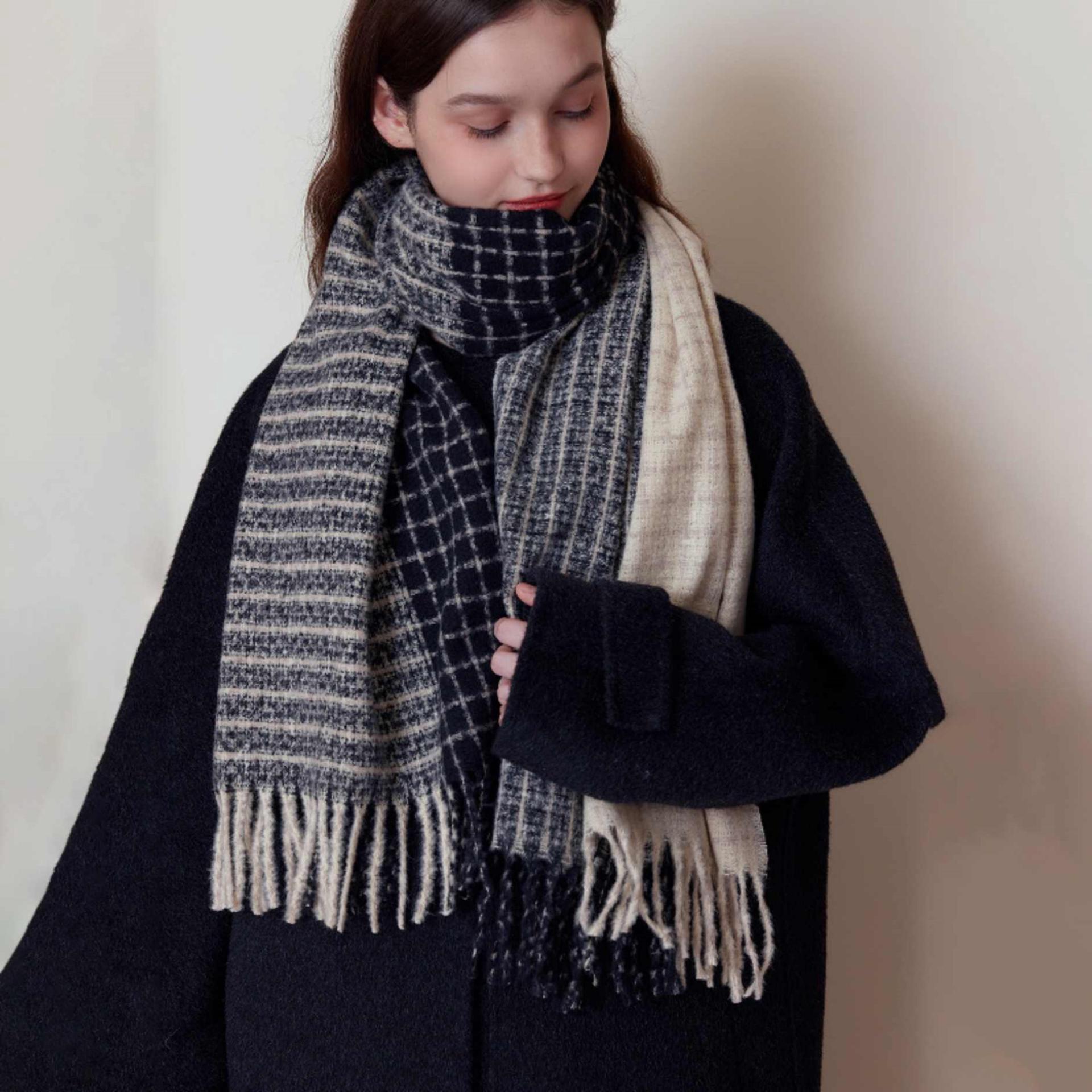 Multiple Colors, Thick Pashmina Shawl & Scarf for Women, Blanket Shawl, Wrap