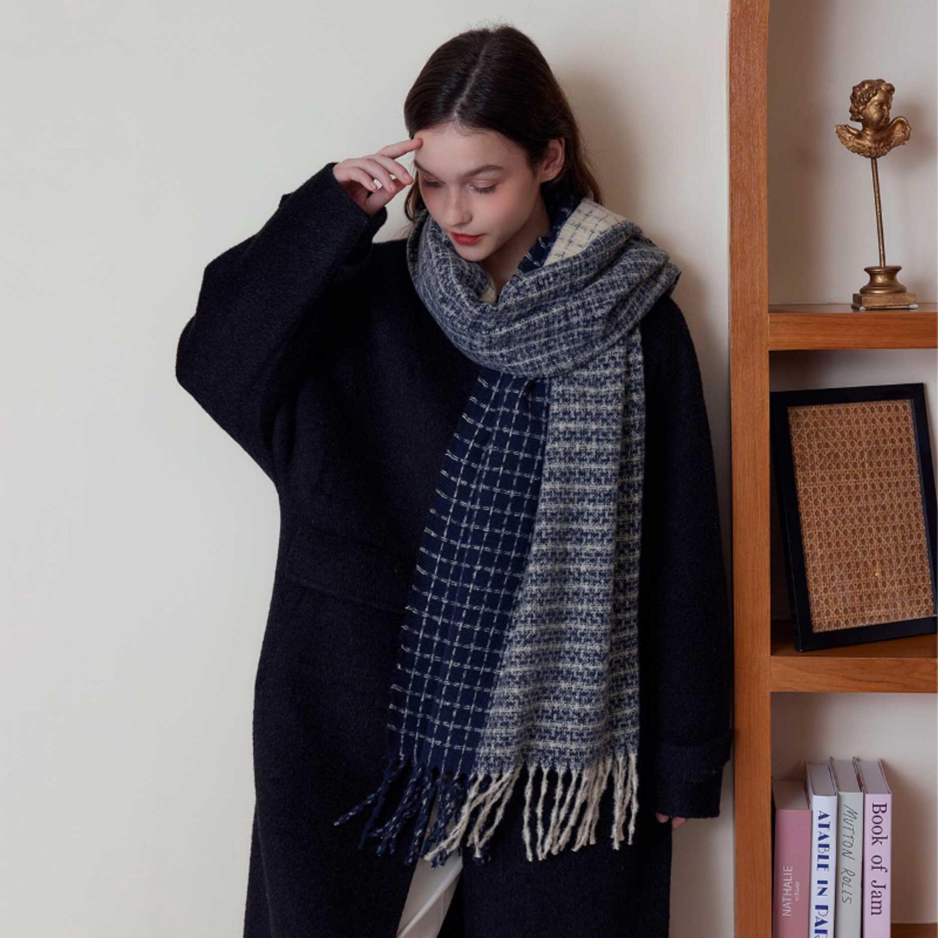 Multiple Colors, Thick Pashmina Shawl & Scarf for Women, Blanket Shawl, Wrap