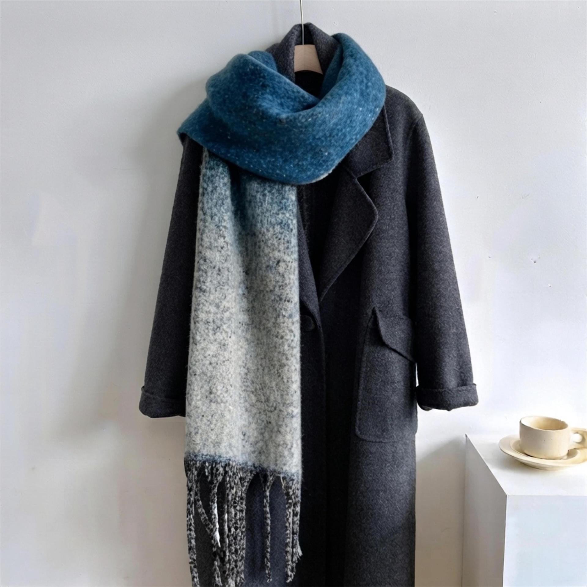 Multiple Colors, Long Thick Scarf, Extra Soft and Fluffy Scarf