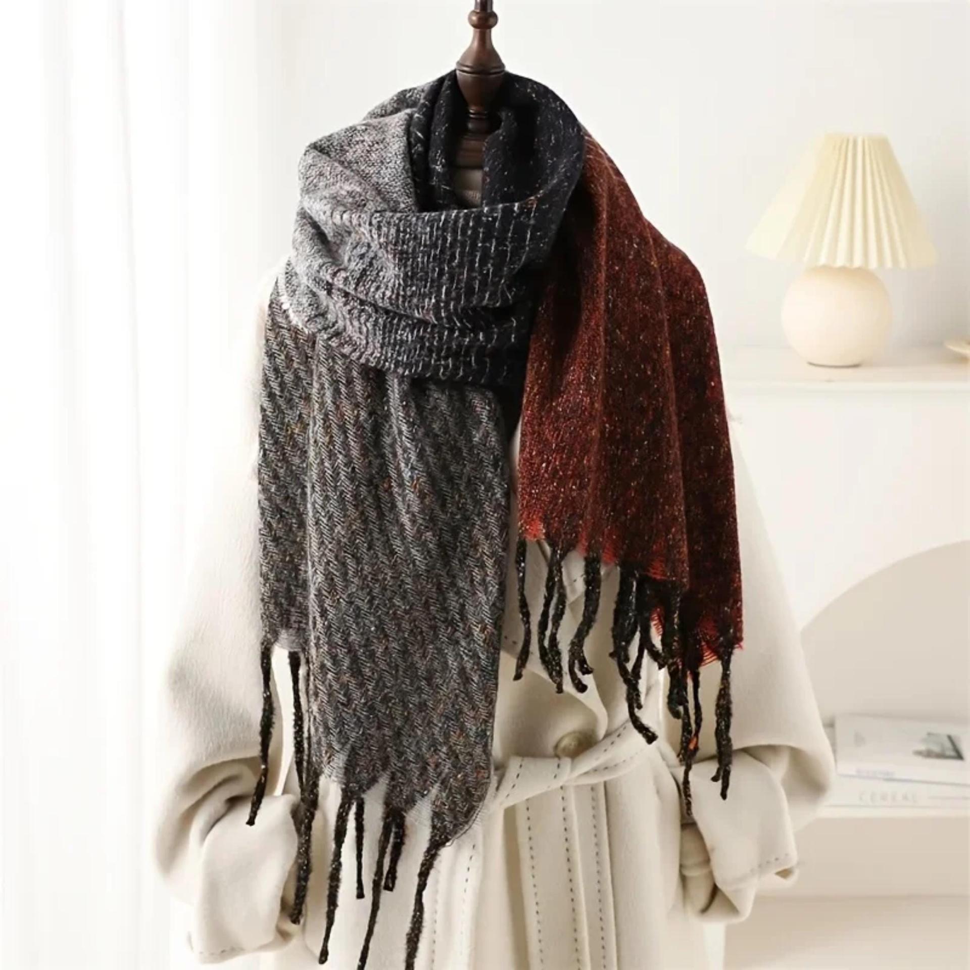 Multiple Colors, Long Thick Scarf, Extra Soft and Fluffy Scarf