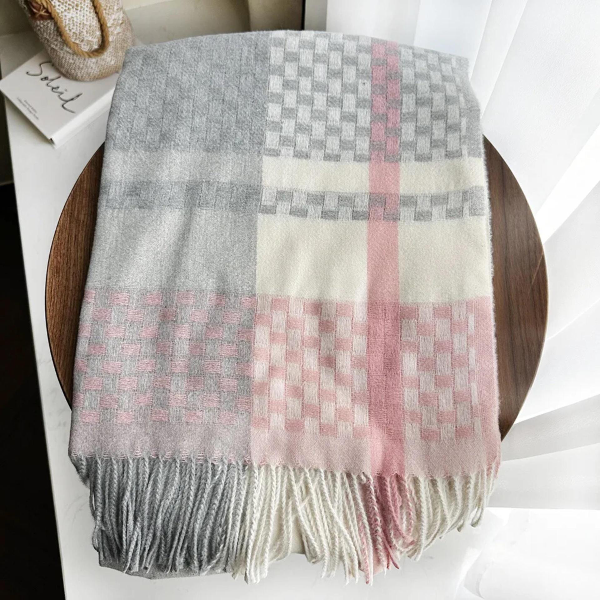 Thick Pashmina Shawl & Scarf for Women, Blanket Shawl, Wrap