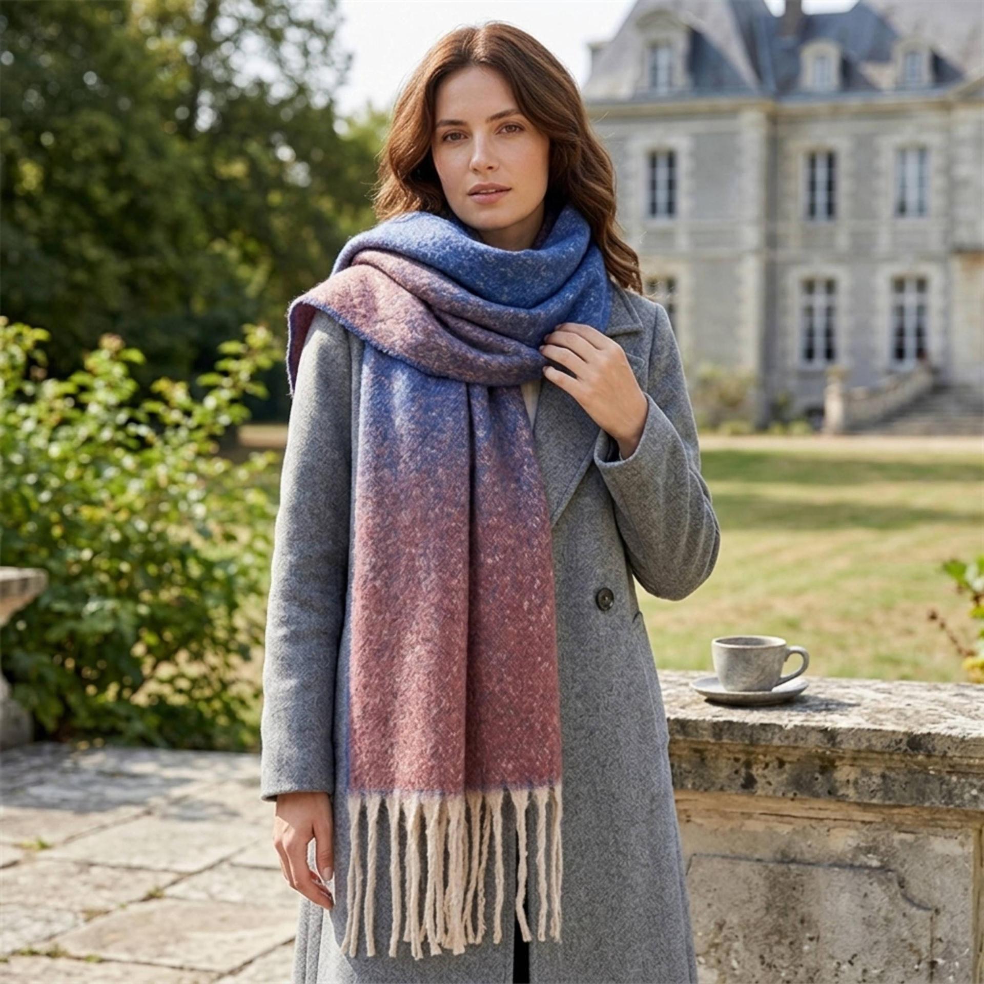 Multiple Colors, Long Thick Scarf, Extra Soft and Fluffy Scarf