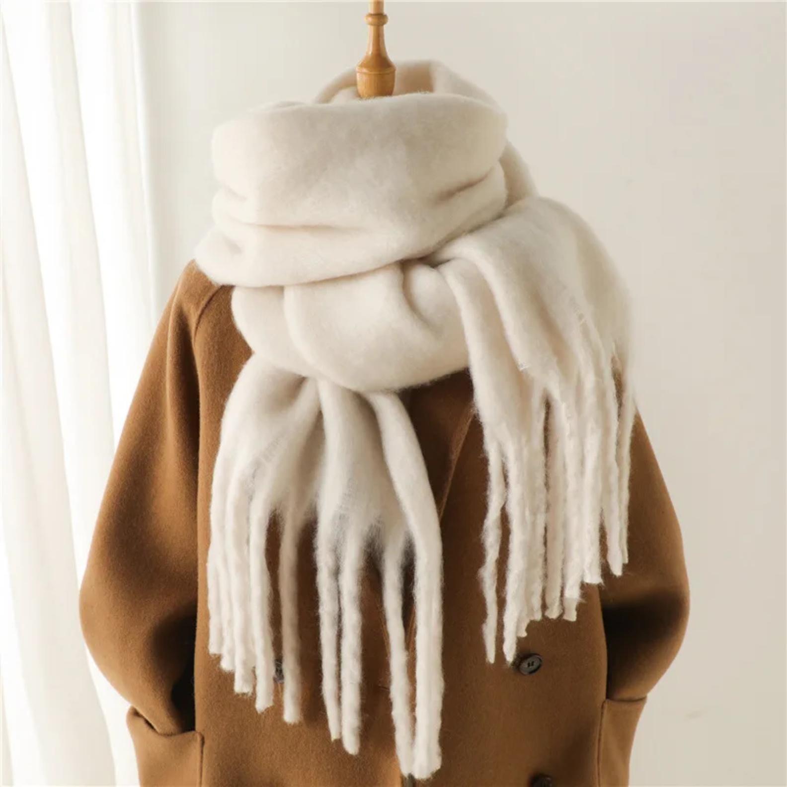 Multiple Colors, Long Thick Scarf, Extra Soft and Fluffy Scarf