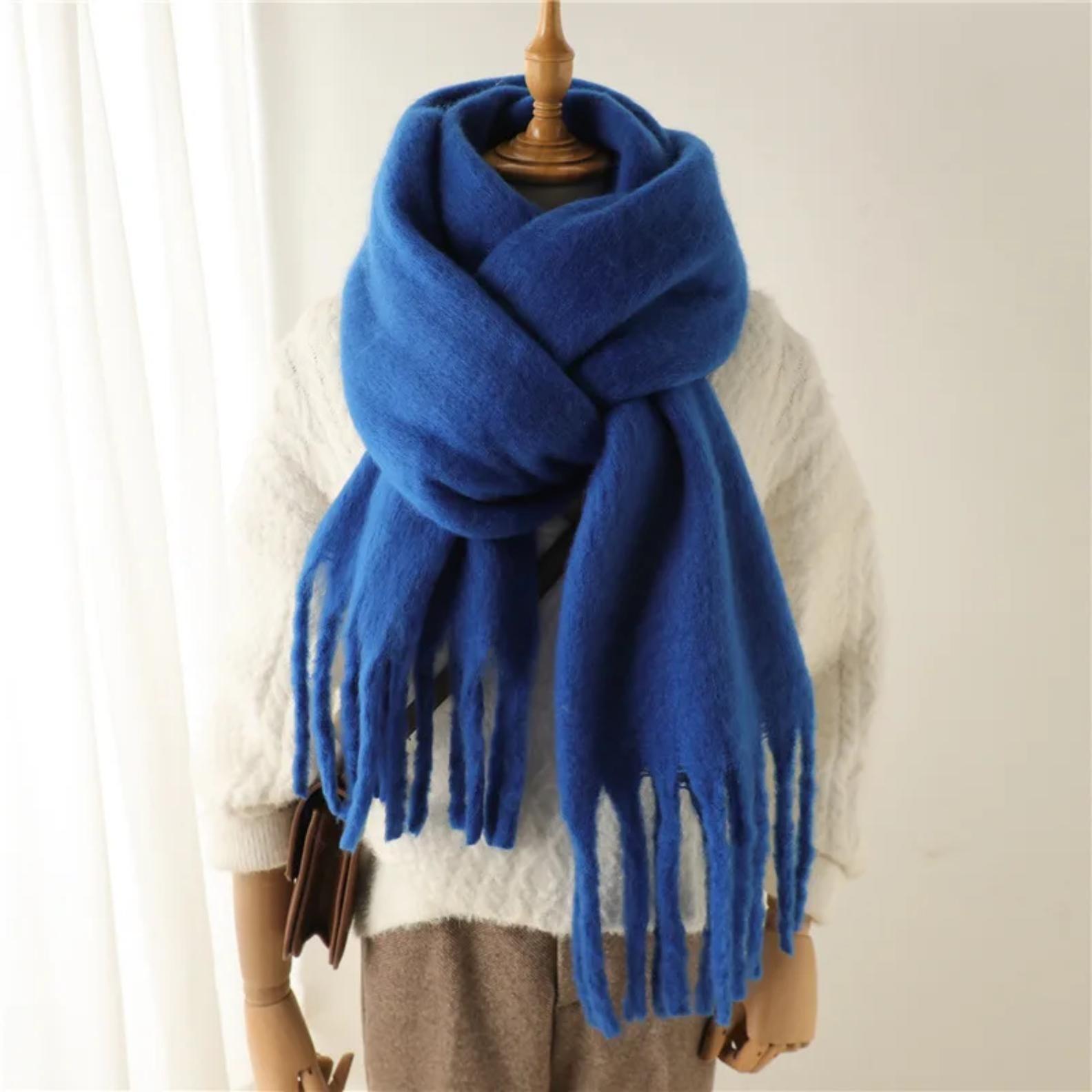 Multiple Colors, Long Thick Scarf, Extra Soft and Fluffy Scarf