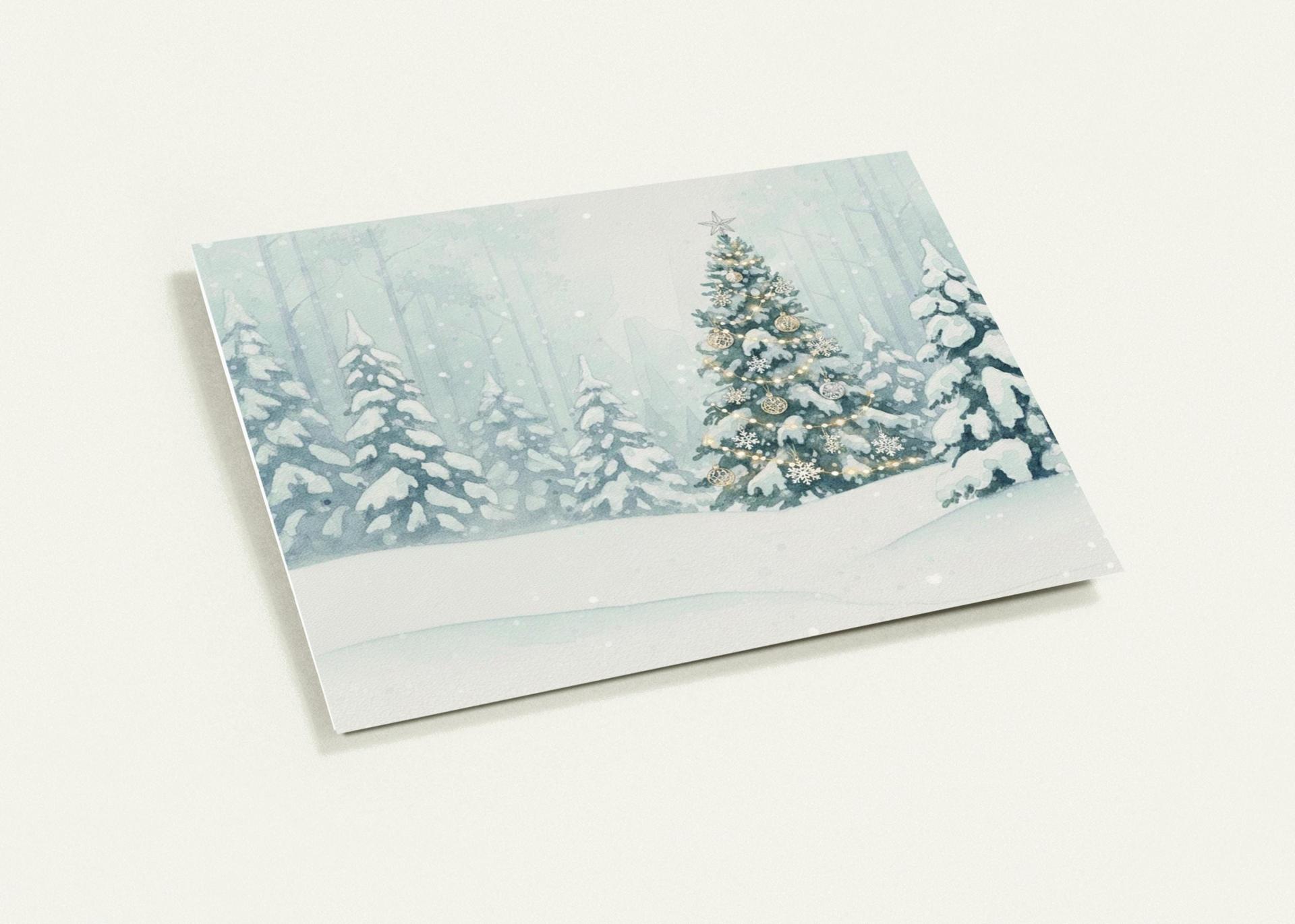 Cards - Winter Forest - Christmas Cards, in singles or bulk packs