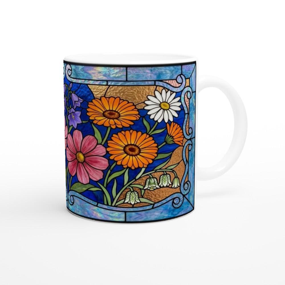 Large and Small Ceramic Mug Set, 15oz and 11oz Cups