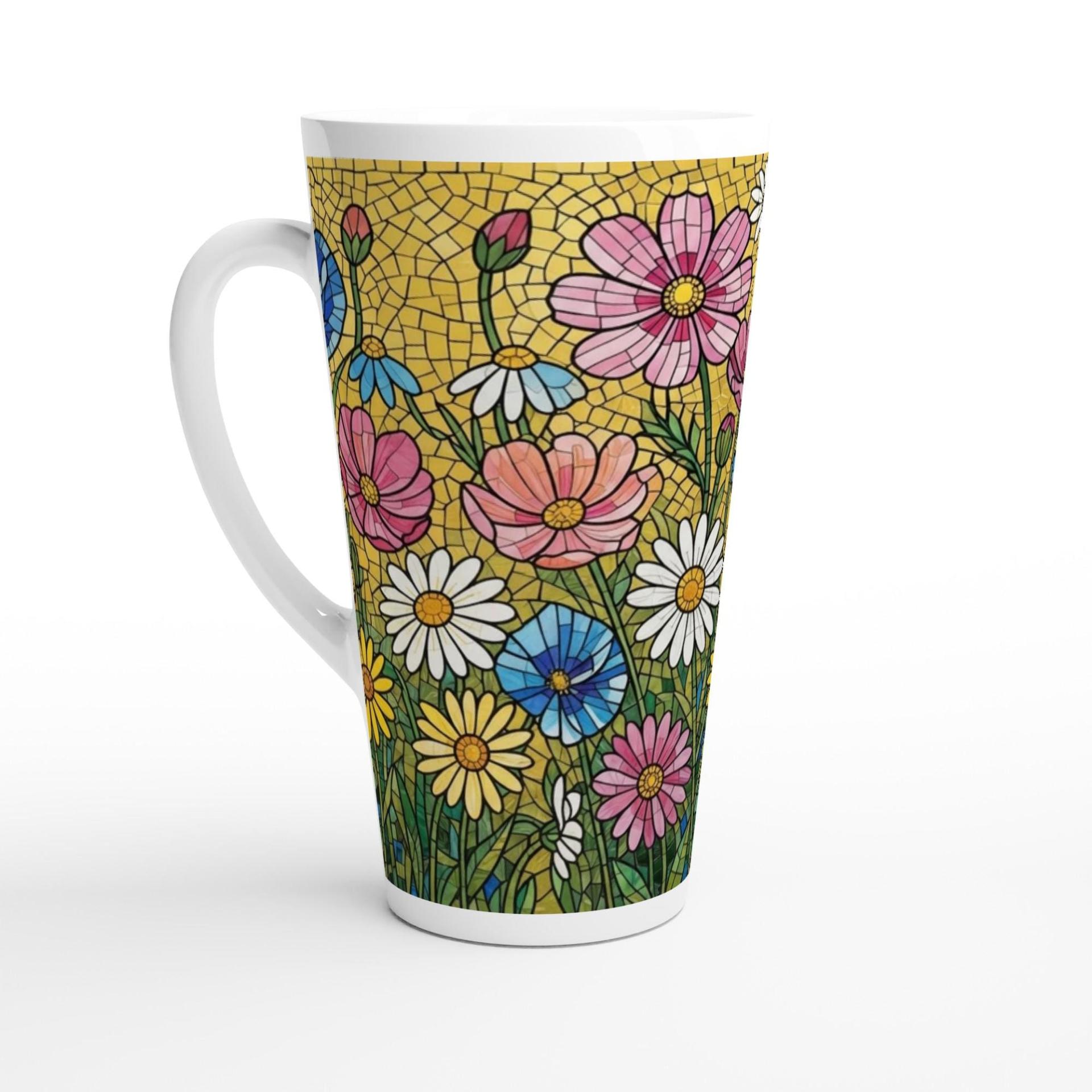 Latte 17oz Ceramic Mug - Coffee or Tea Cup, Extra Tall