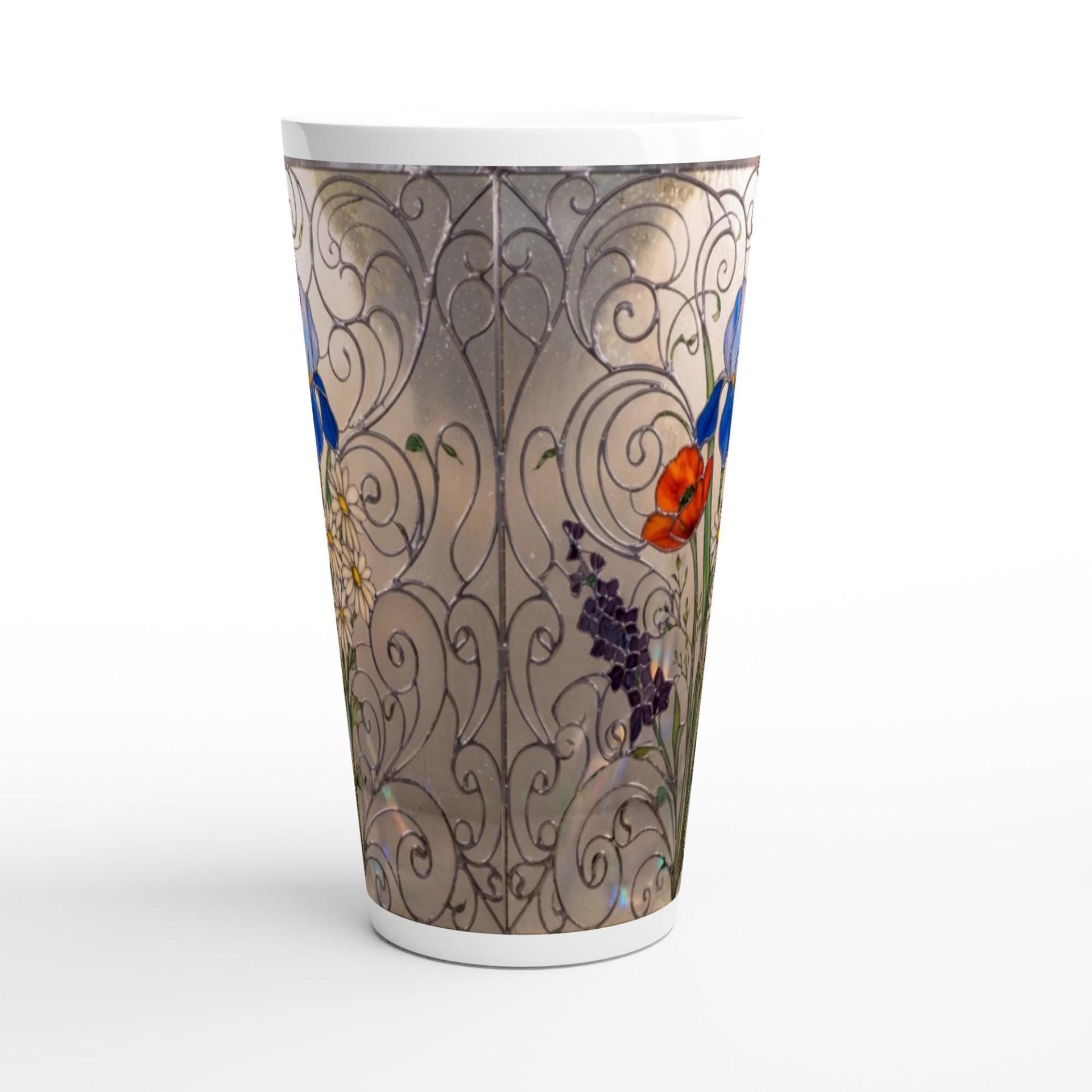 Latte 17oz Ceramic Mug - Coffee or Tea Cup, Extra Tall