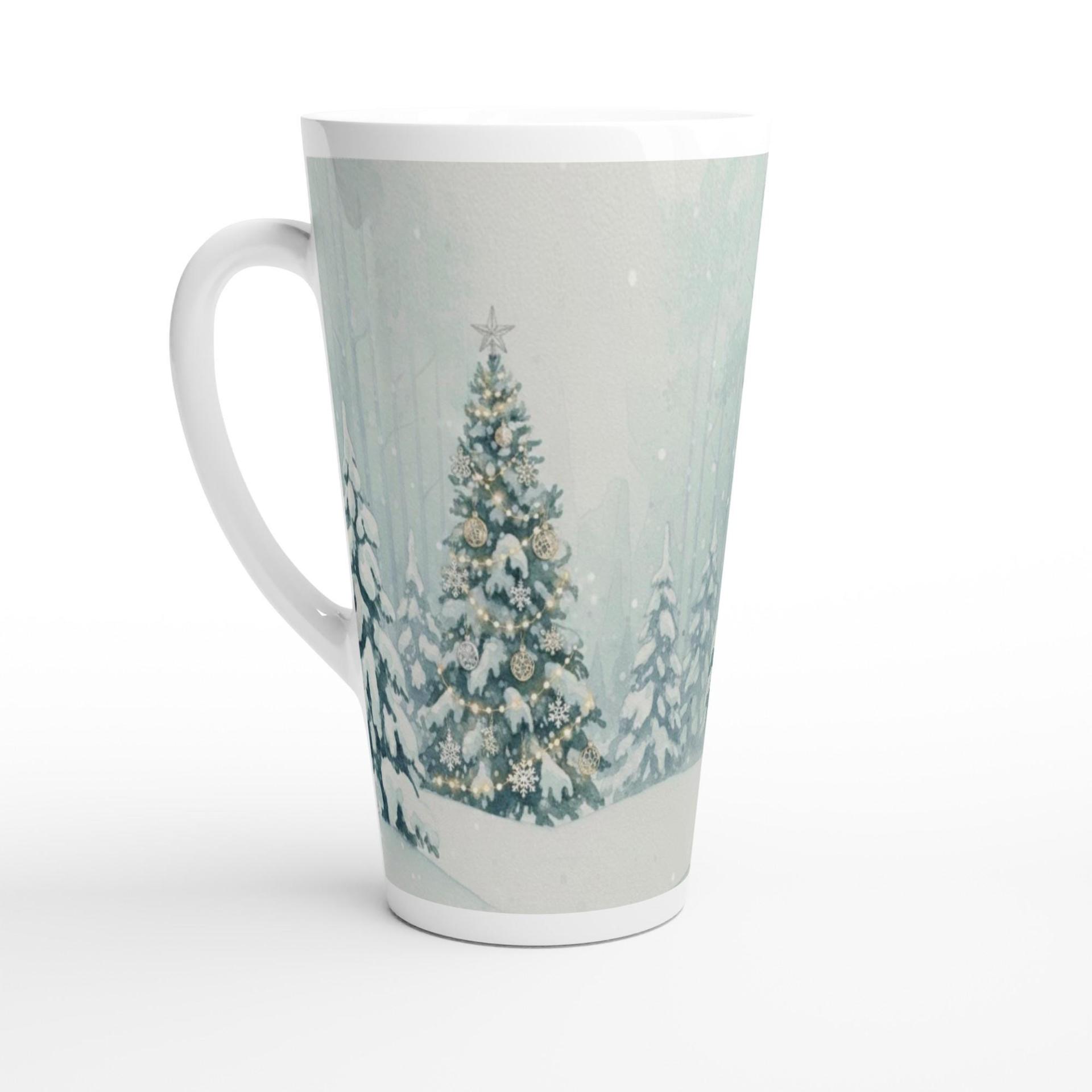 Latte 17oz Ceramic Mug - Coffee or Tea Cup, Extra Tall