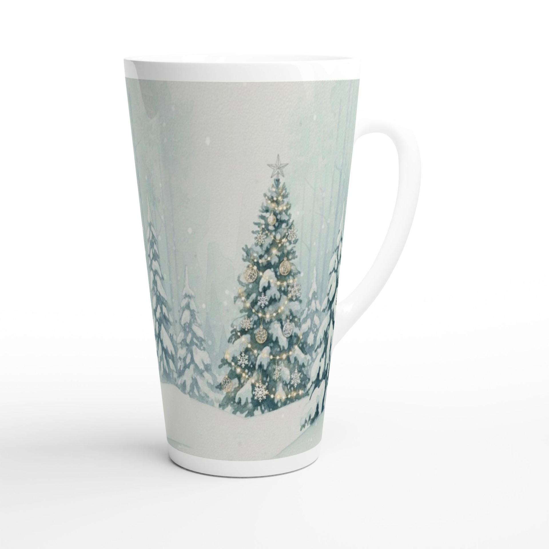 Latte 17oz Ceramic Mug - Coffee or Tea Cup, Extra Tall