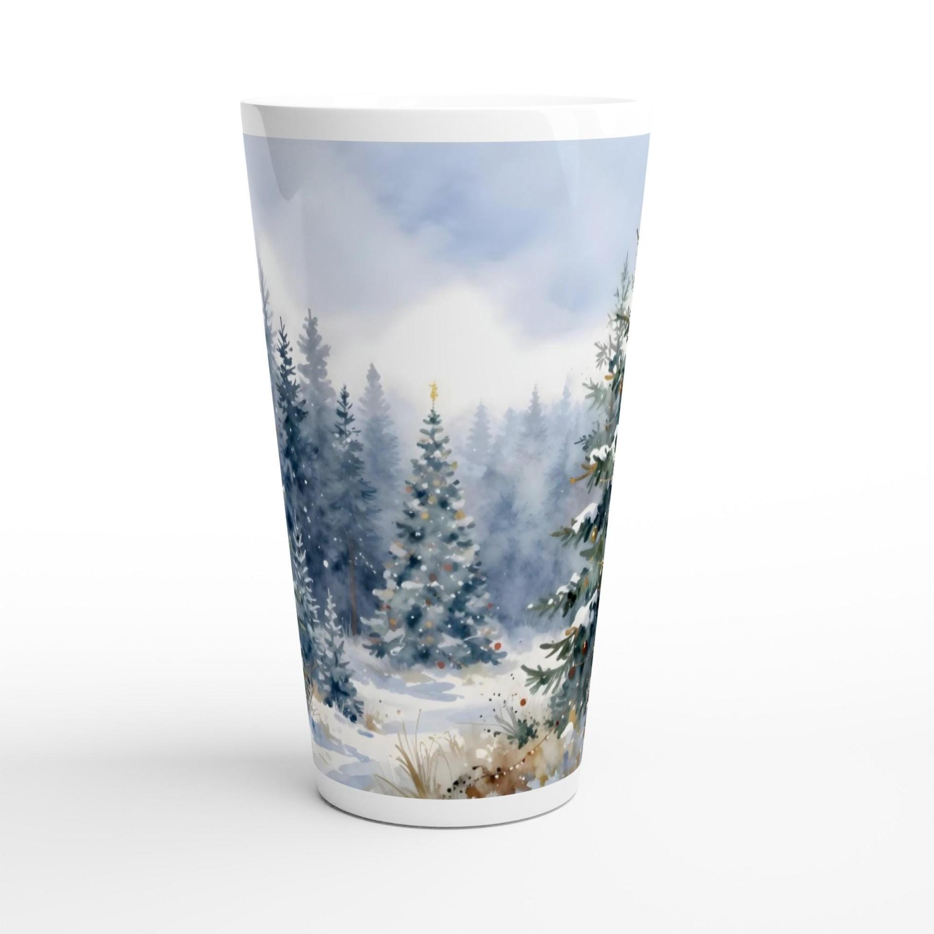 Latte 17oz Ceramic Mug - Coffee or Tea Cup, Extra Tall