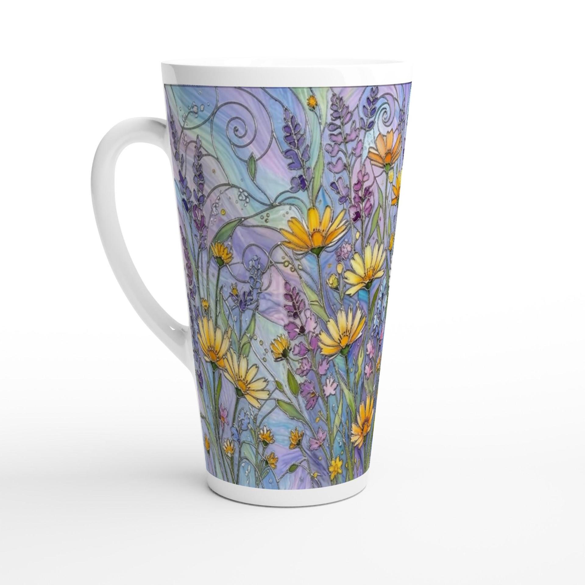 Latte 17oz Ceramic Mug - Coffee or Tea Cup, Extra Tall