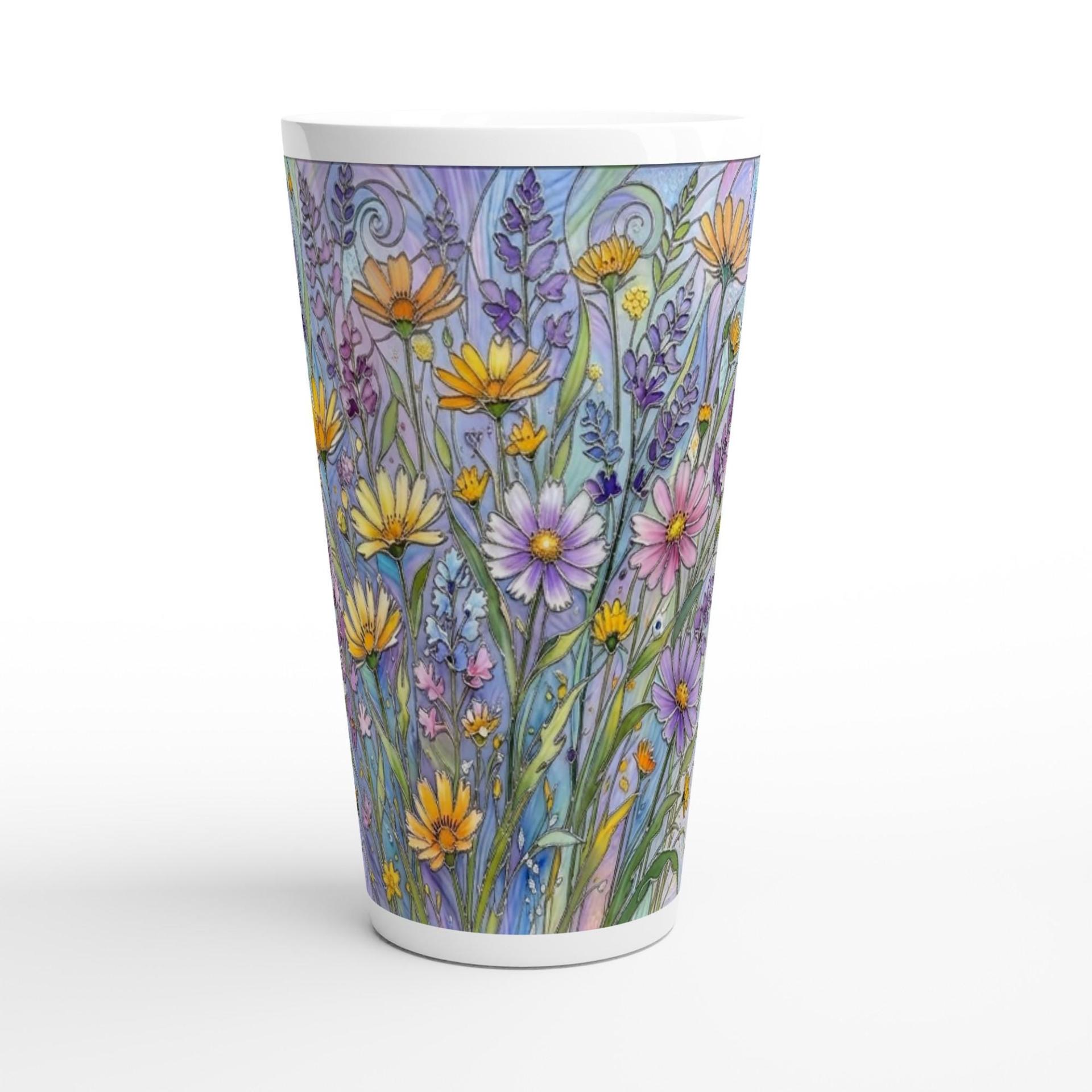 Latte 17oz Ceramic Mug - Coffee or Tea Cup, Extra Tall