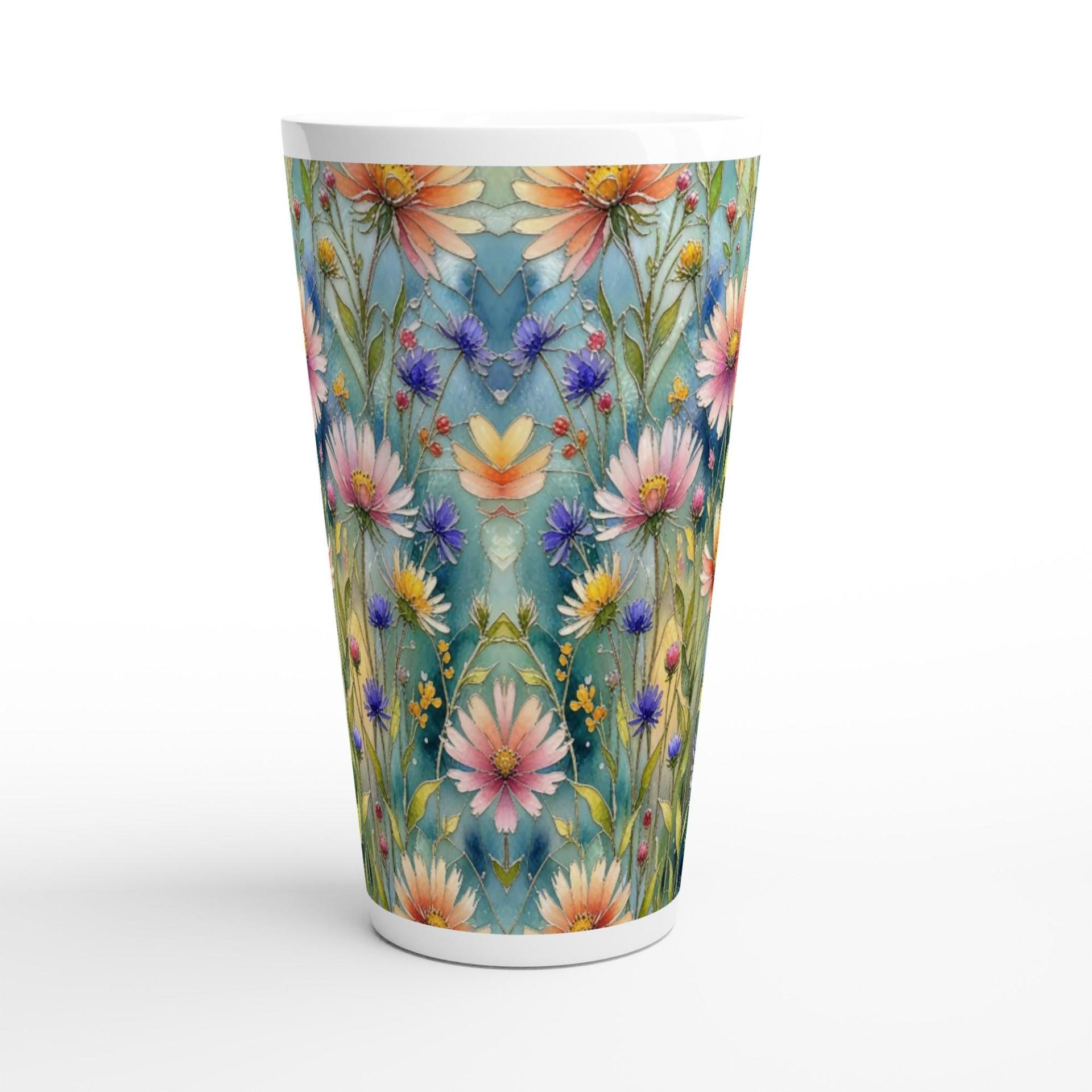 Latte 17oz Ceramic Mug - Coffee or Tea Cup, Extra Tall