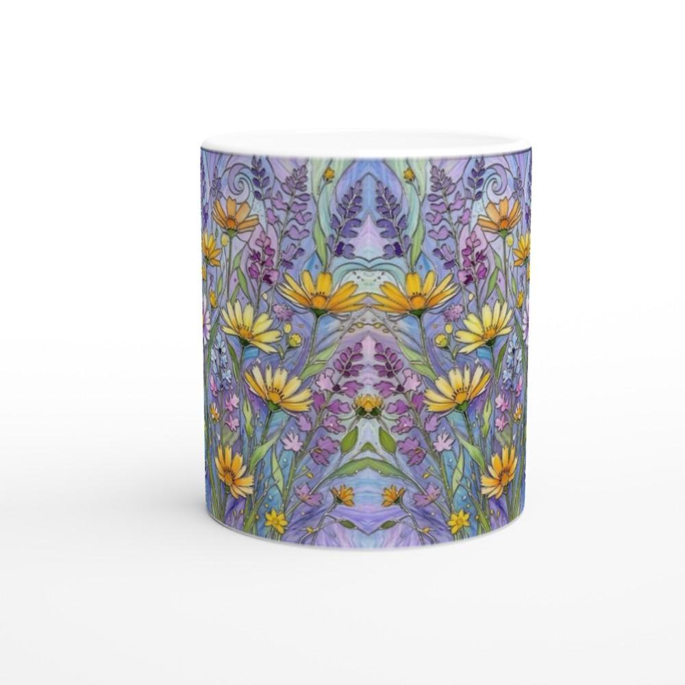 Floral Cups -  Large and Small Ceramic Mugs