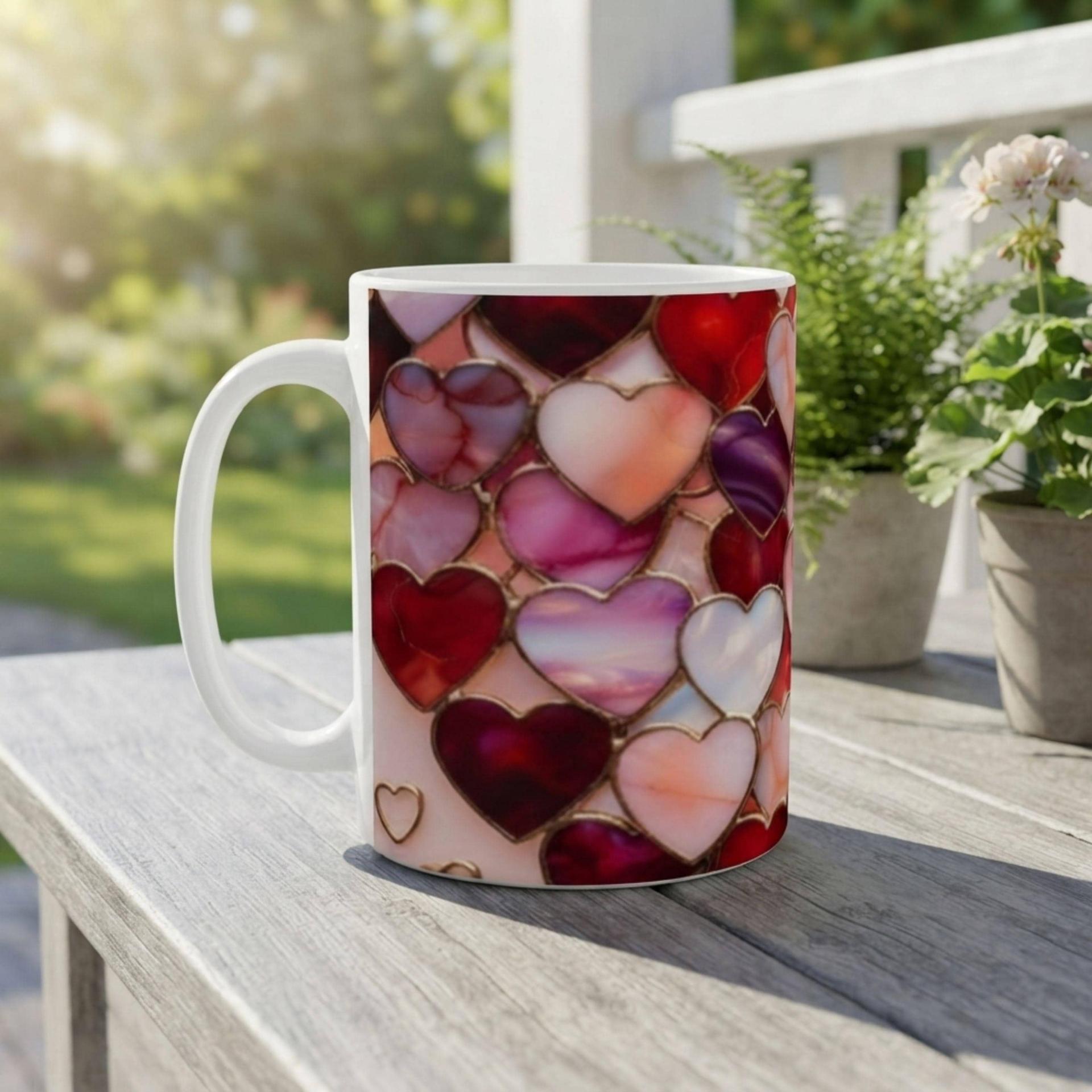 Large and Small Ceramic Mugs - Set of Cups