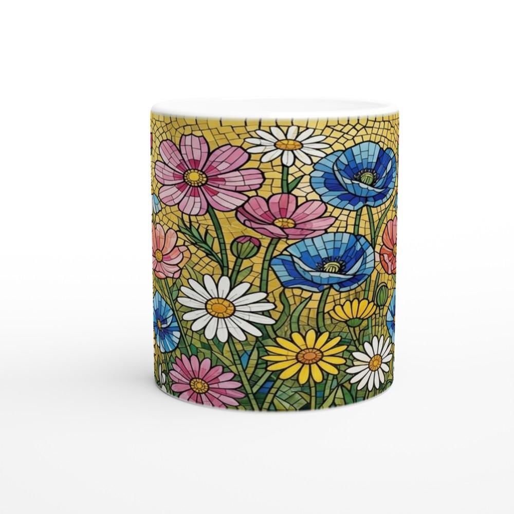 Floral Cups -  Large and Small Ceramic Mugs