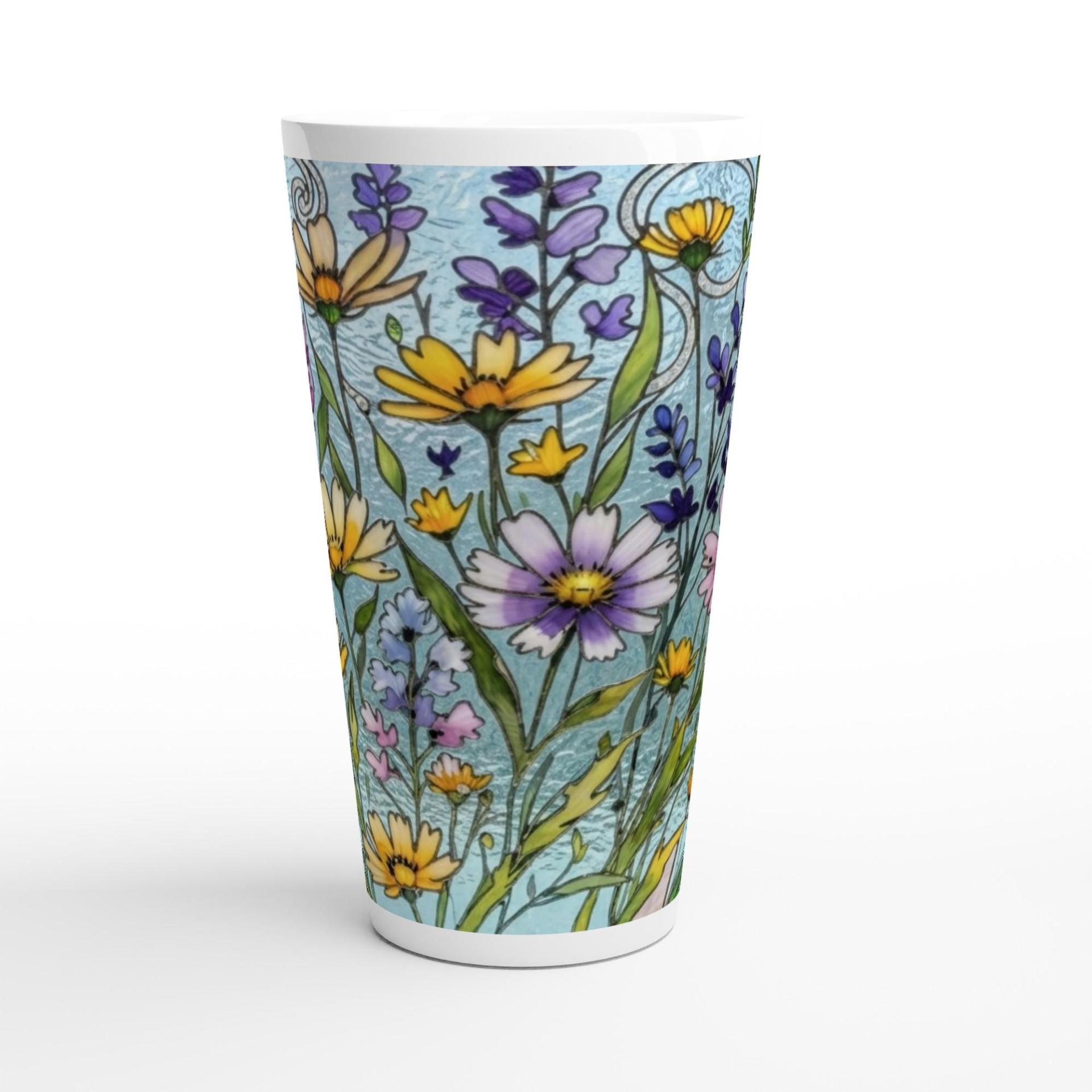 Latte 17oz Ceramic Mug - Coffee or Tea Cup, Extra Tall