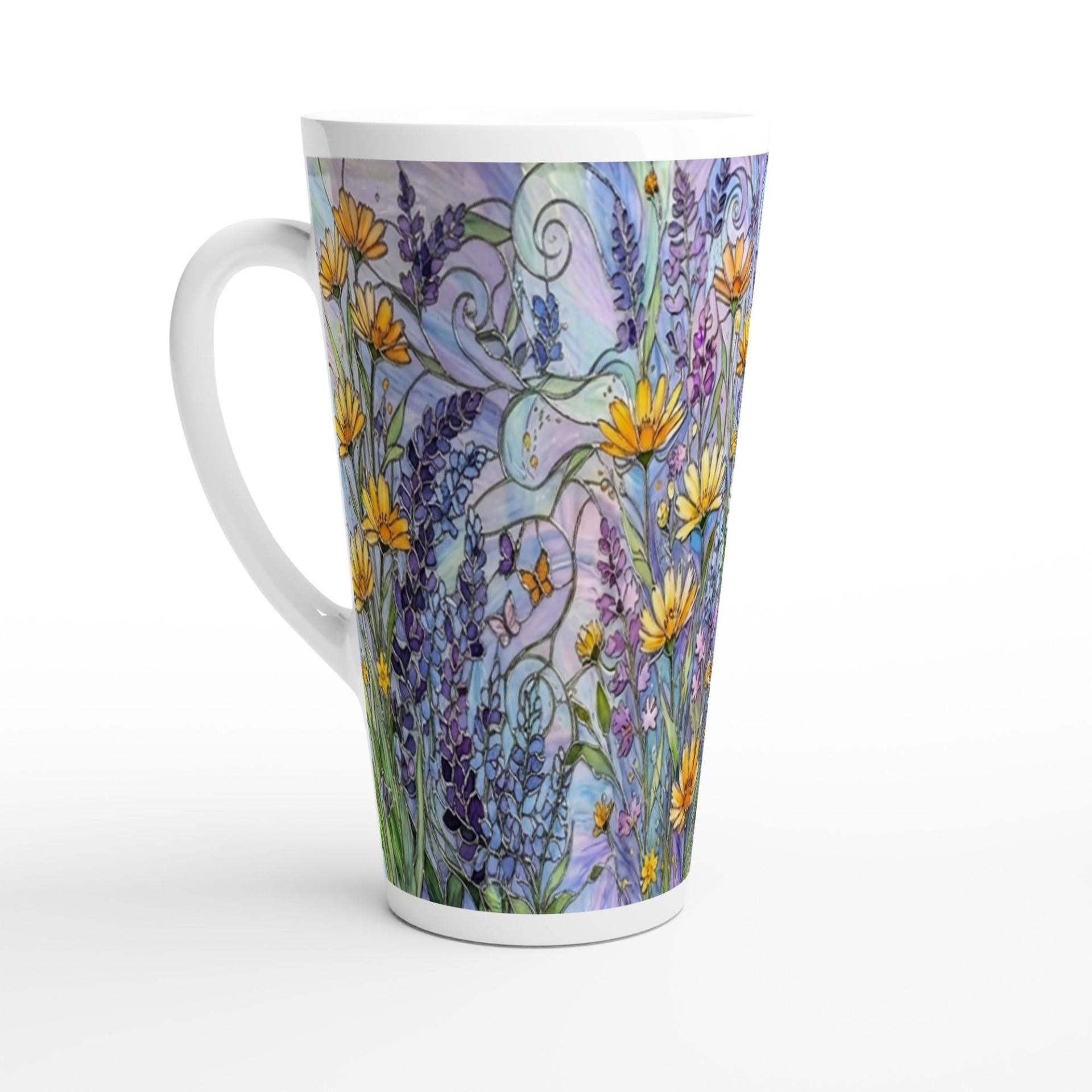 Latte 17oz Ceramic Mug - Coffee or Tea Cup, Extra Tall