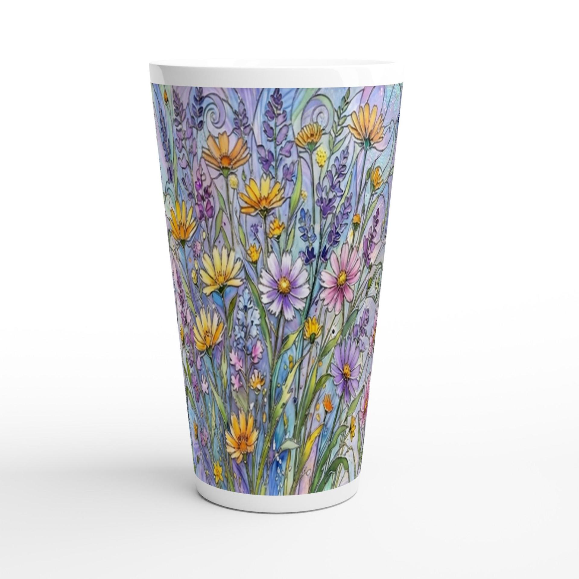 Latte 17oz Ceramic Mug - Coffee or Tea Cup, Extra Tall