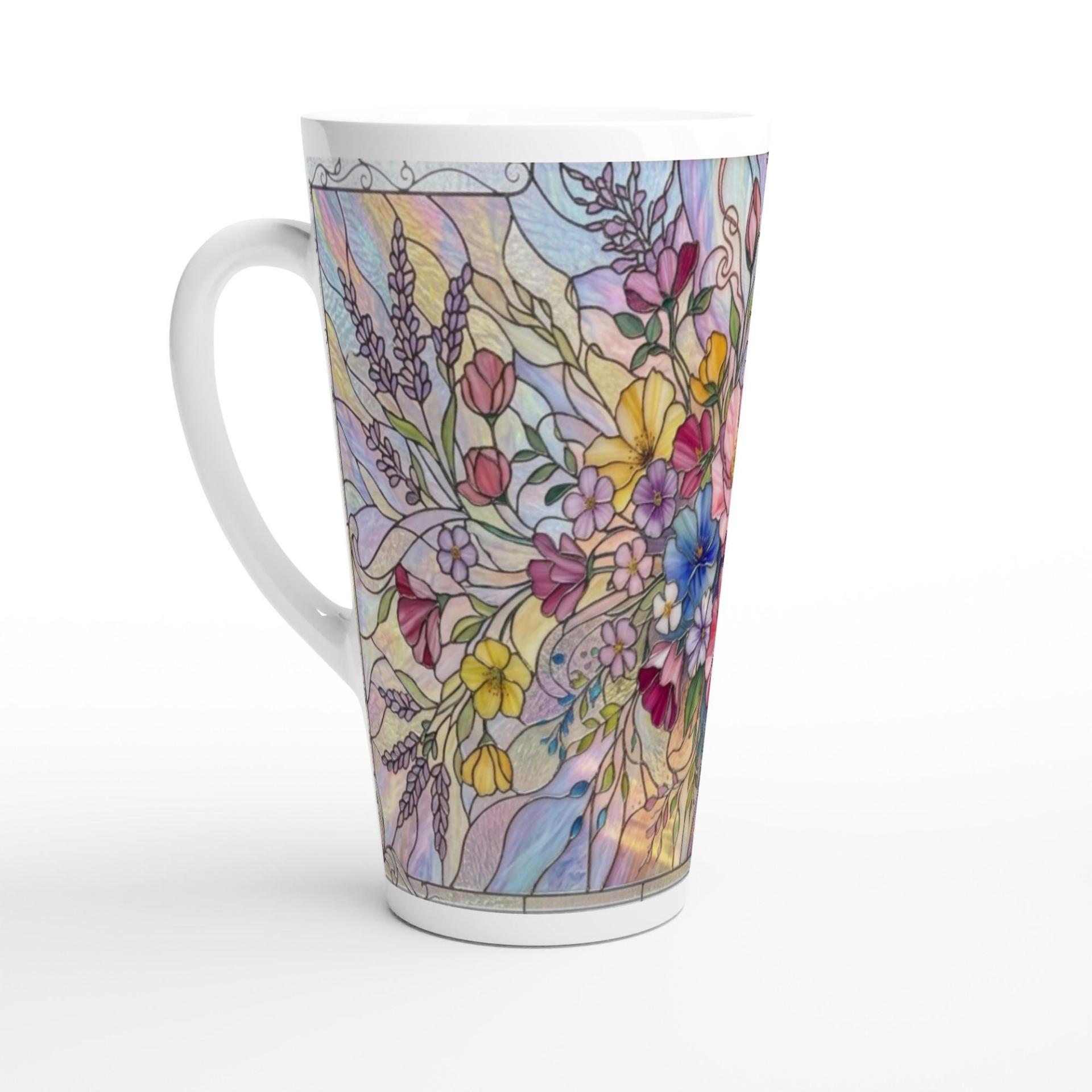 Latte 17oz Ceramic Mug - Coffee or Tea Cup, Extra Tall