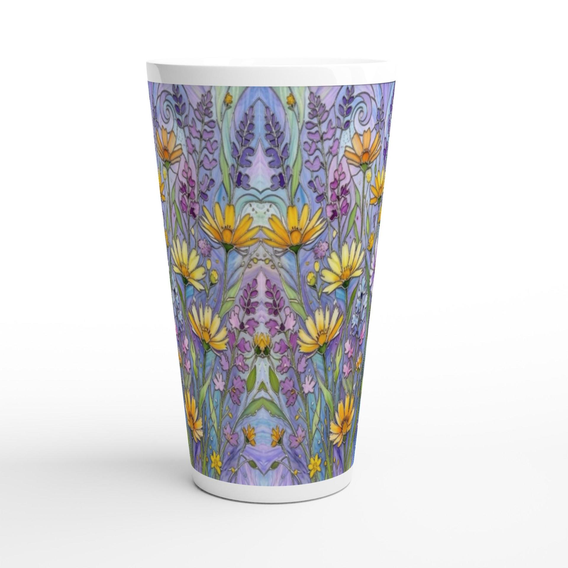 Latte 17oz Ceramic Mug - Coffee or Tea Cup, Extra Tall
