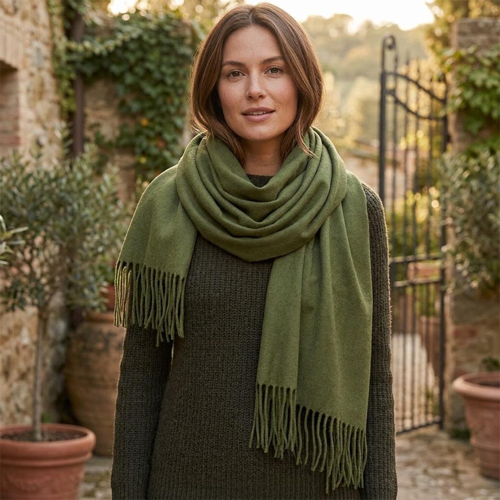 Multiple Colors, Long Thick Scarf, Extra Soft and Fluffy Scarf