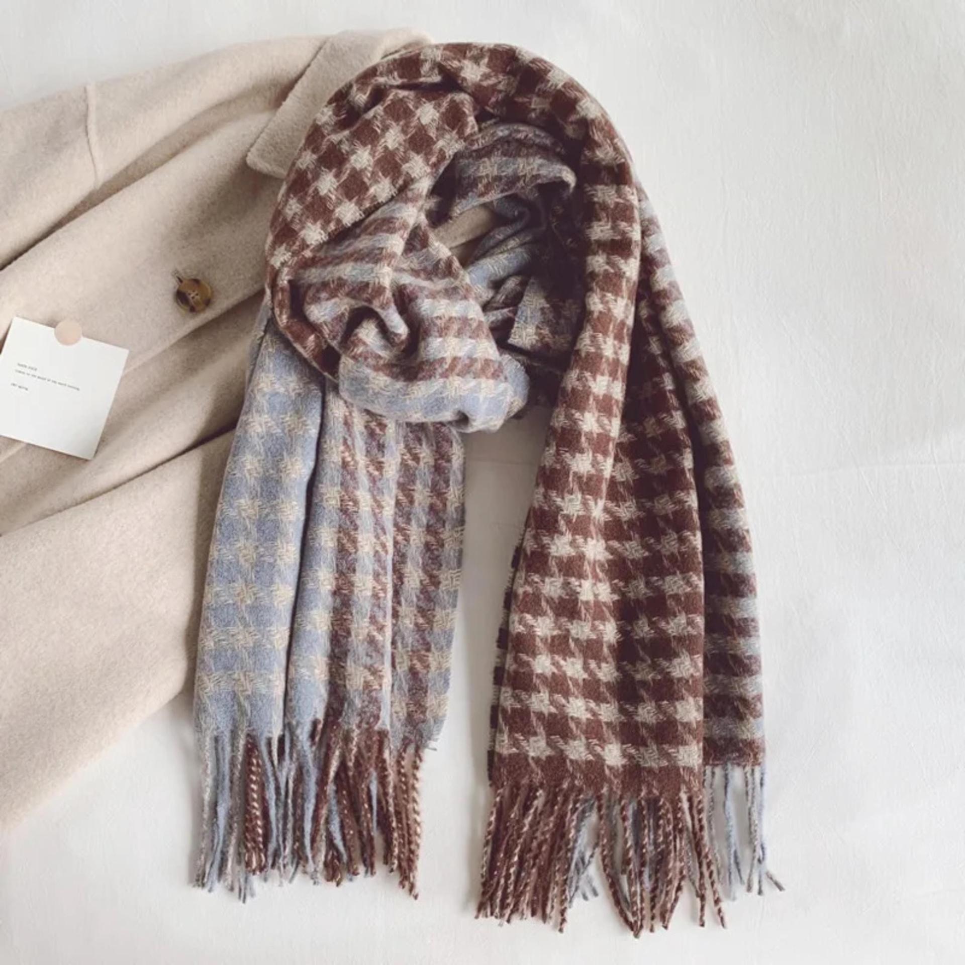 Winter Scarf, Unisex Wide Scarf, Blanket Shawl, Wrap