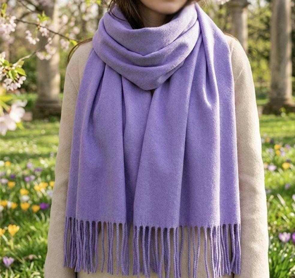 Multiple Colors, Long Thick Scarf, Extra Soft and Fluffy Scarf