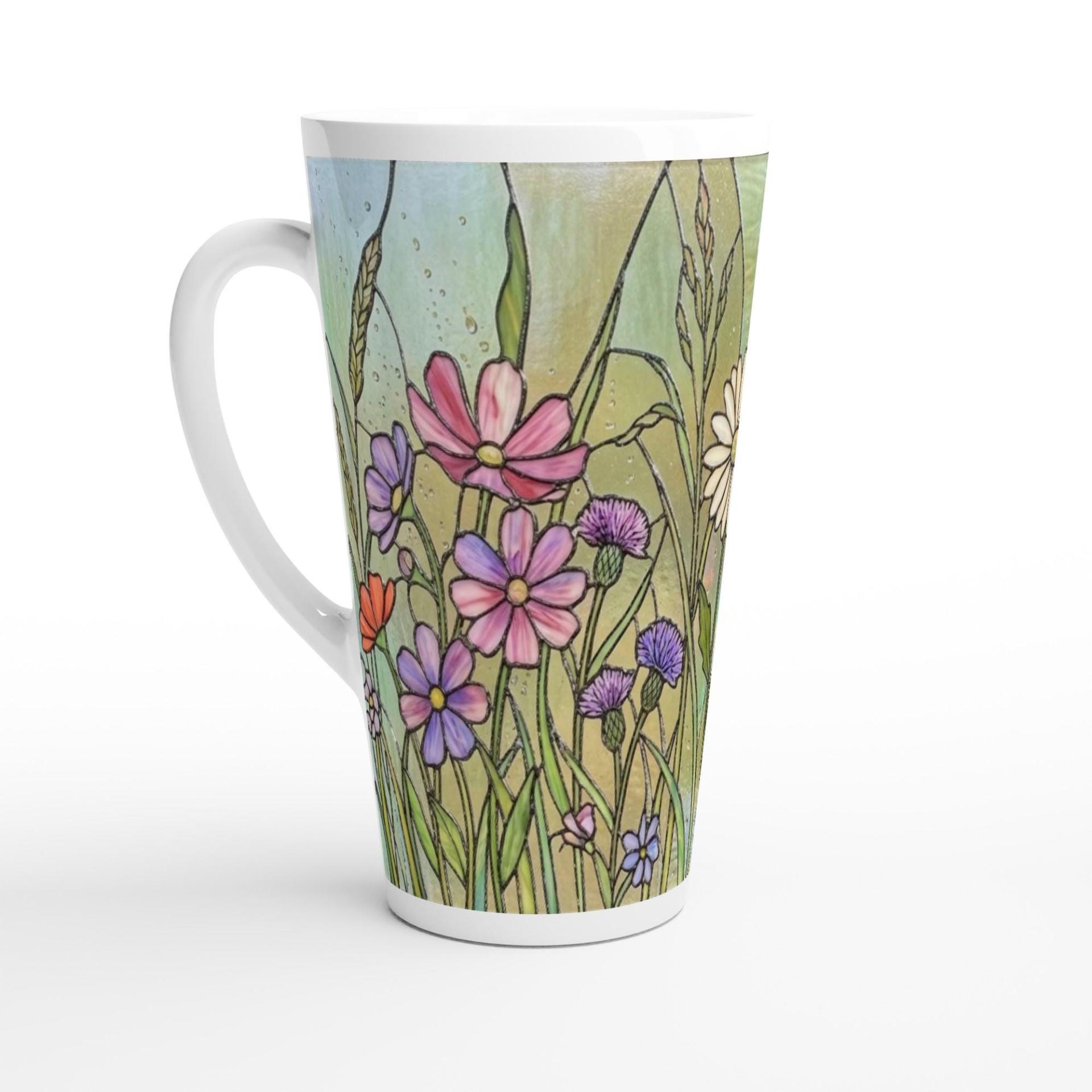 Latte 17oz Ceramic Mug - Coffee or Tea Cup, Extra Tall