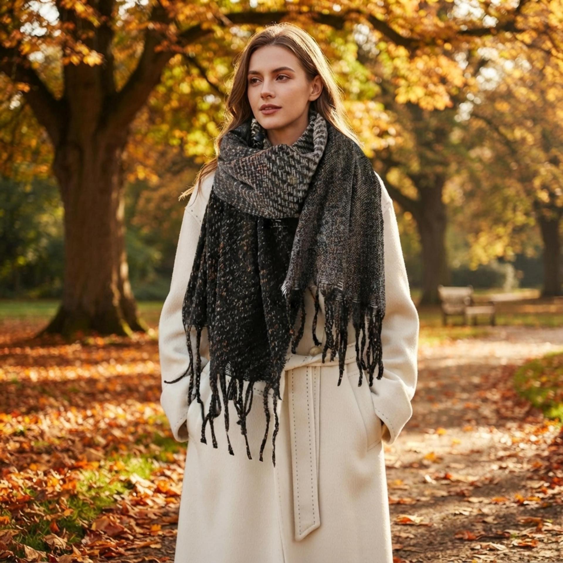 Multiple Colors, Long Thick Scarf, Extra Soft and Fluffy Scarf