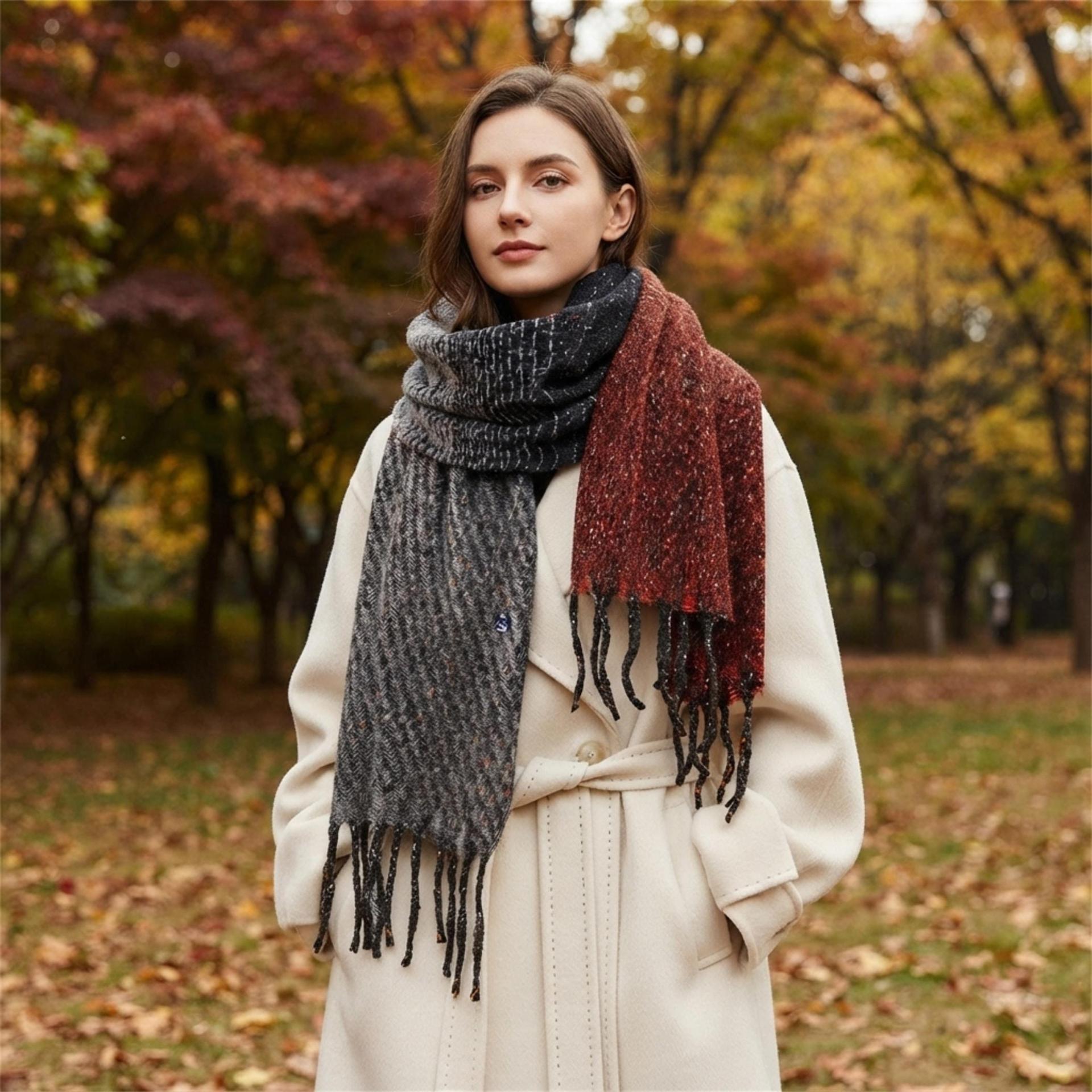 Multiple Colors, Long Thick Scarf, Extra Soft and Fluffy Scarf