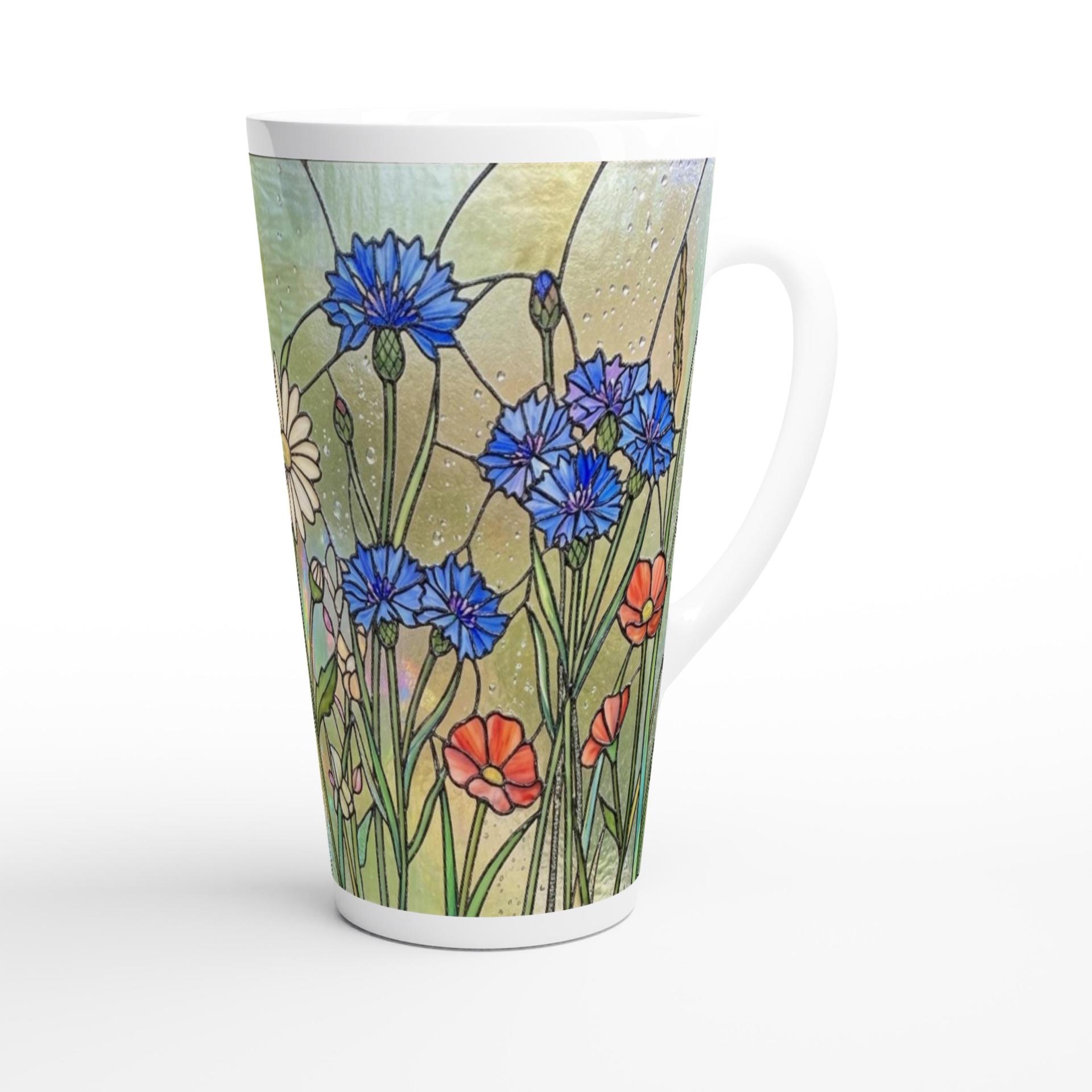 Latte 17oz Ceramic Mug - Coffee or Tea Cup, Extra Tall