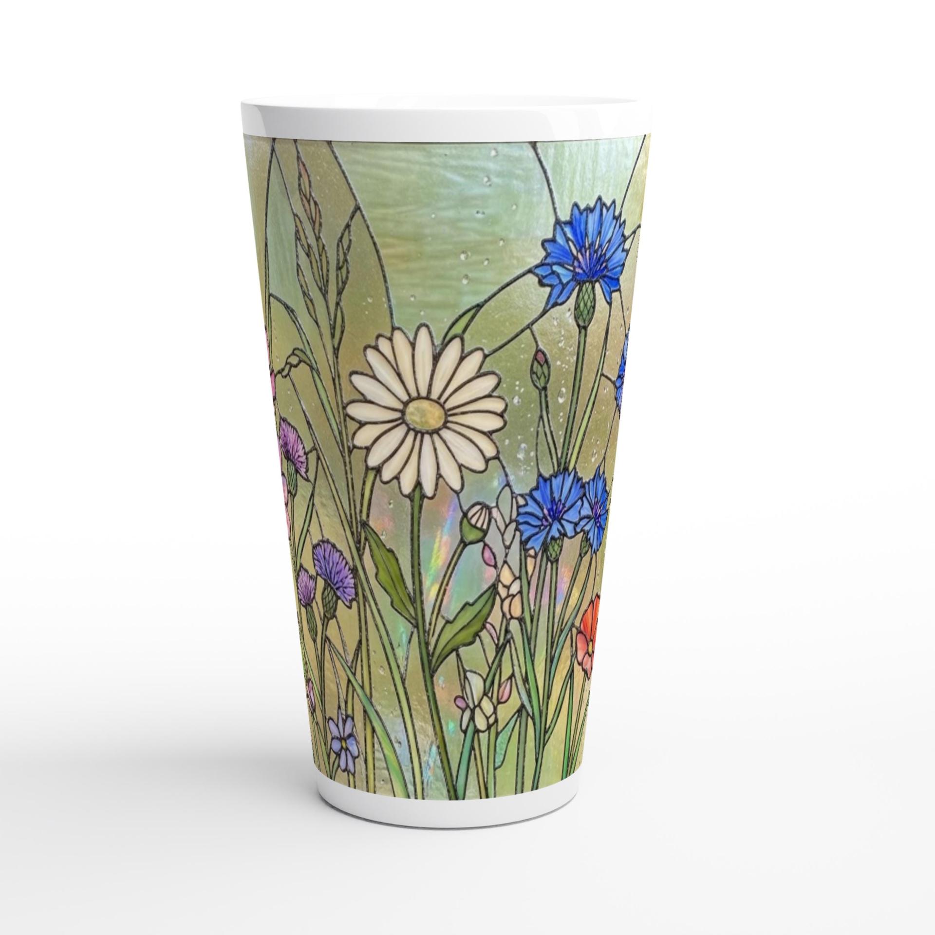Latte 17oz Ceramic Mug - Coffee or Tea Cup, Extra Tall