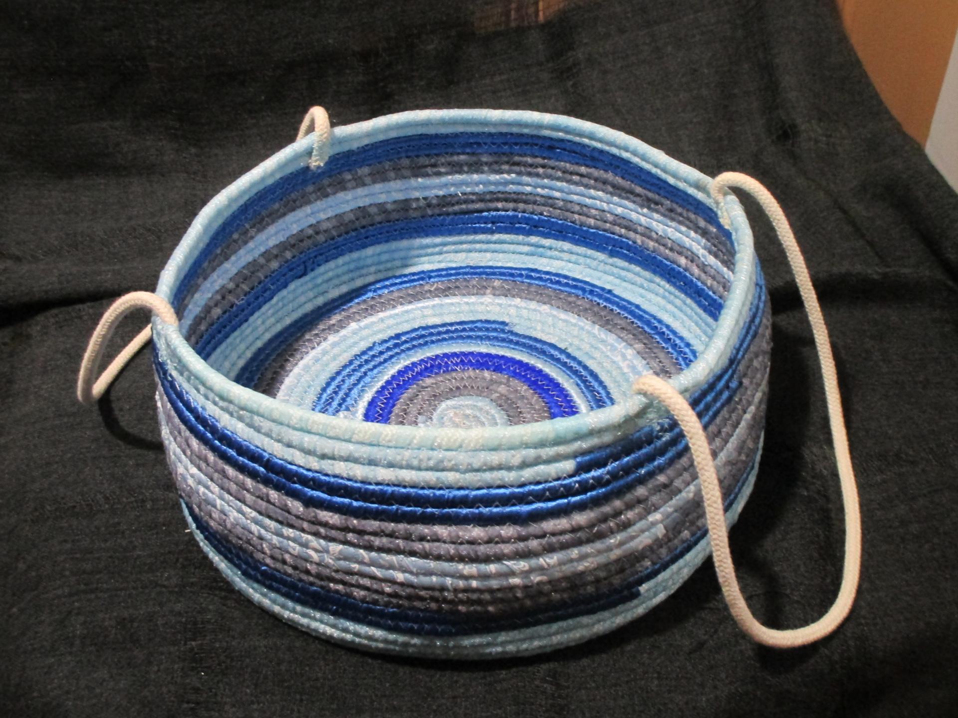 Rope Basket, Gathering Basket, Craft Basket, Storage Basket, Catch All