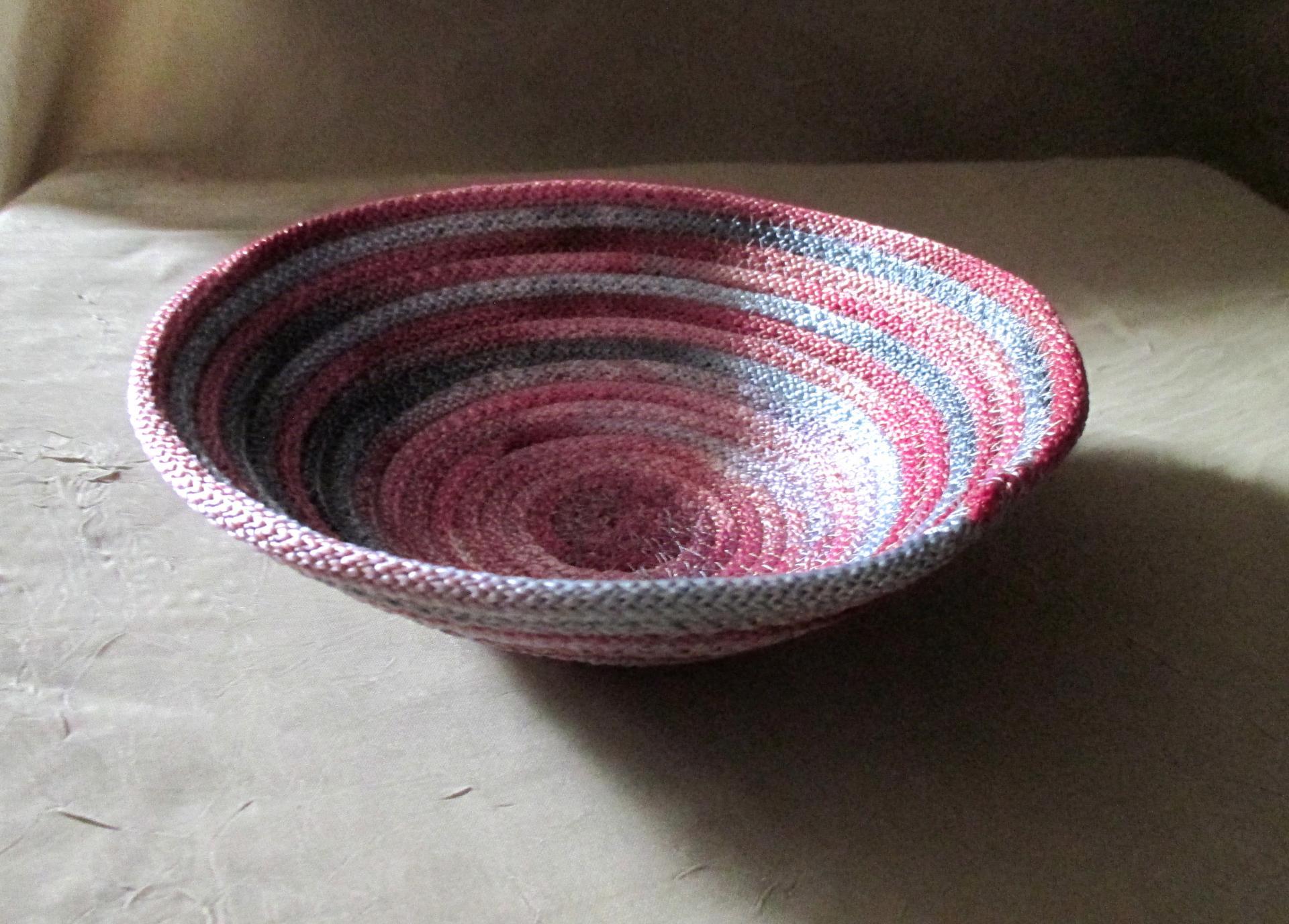 Rope Bowls, Small Dyed Bowl Set- Storage Basket, Catch All